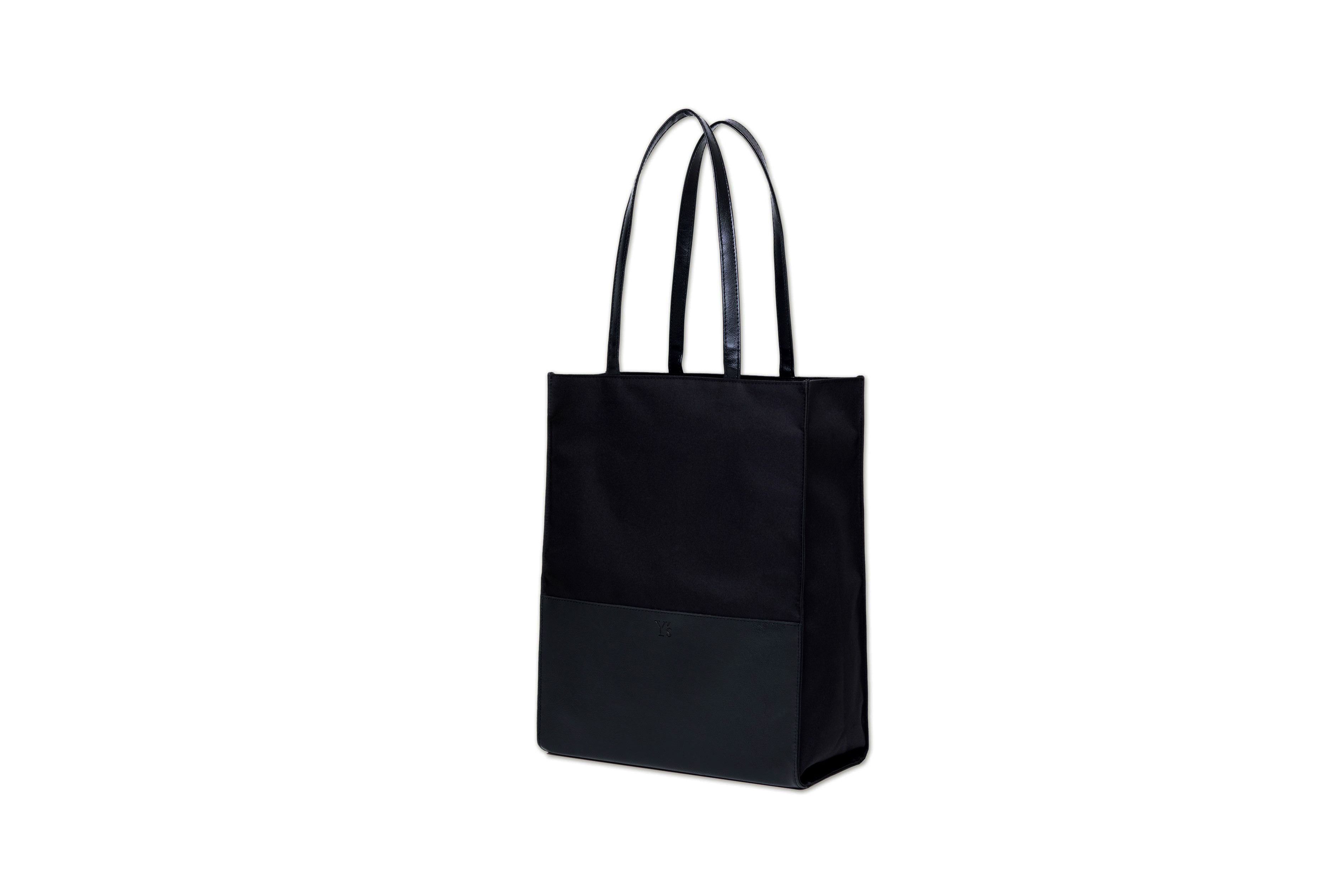 バッグ Y's black tote bag Y's by Yohji Yamamoto Black tote bag, logo at front