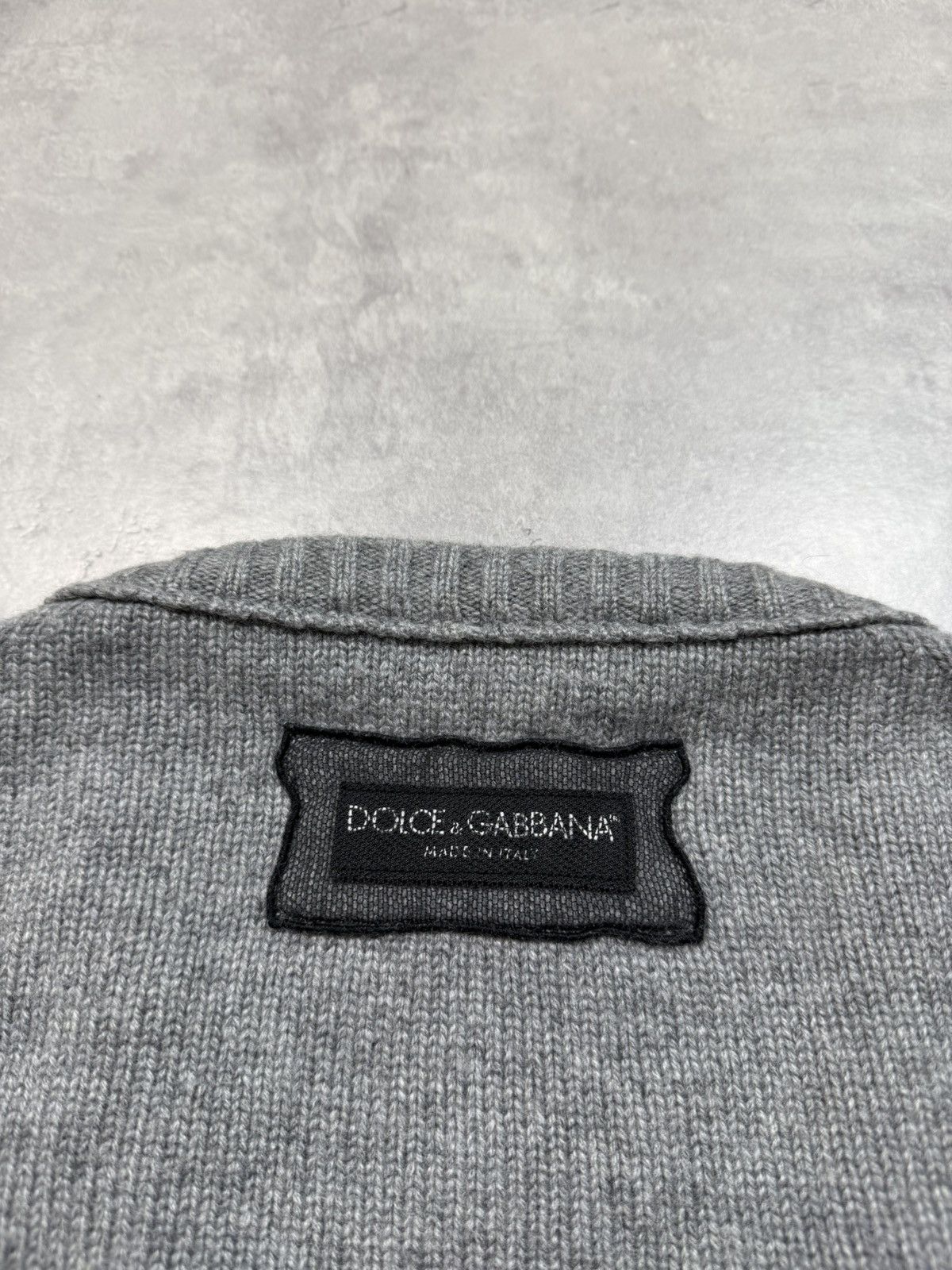 Dolce & Gabbana Dolce Gabbana Back Logo Wool Luxury Sweater Size S / US 4 / IT 40 - 5 Thumbnail