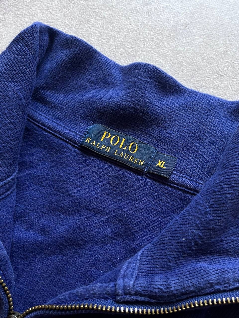 Vintage Vintage Polo Ralph Lauren Quarter Zip Sweater XL Size US XL / EU 56 / 4 - 6 Thumbnail