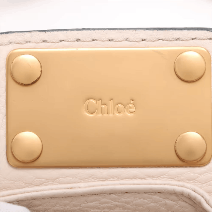 Chloe Paddington Leather Handbag Ivory Size ONE SIZE - 11 Thumbnail