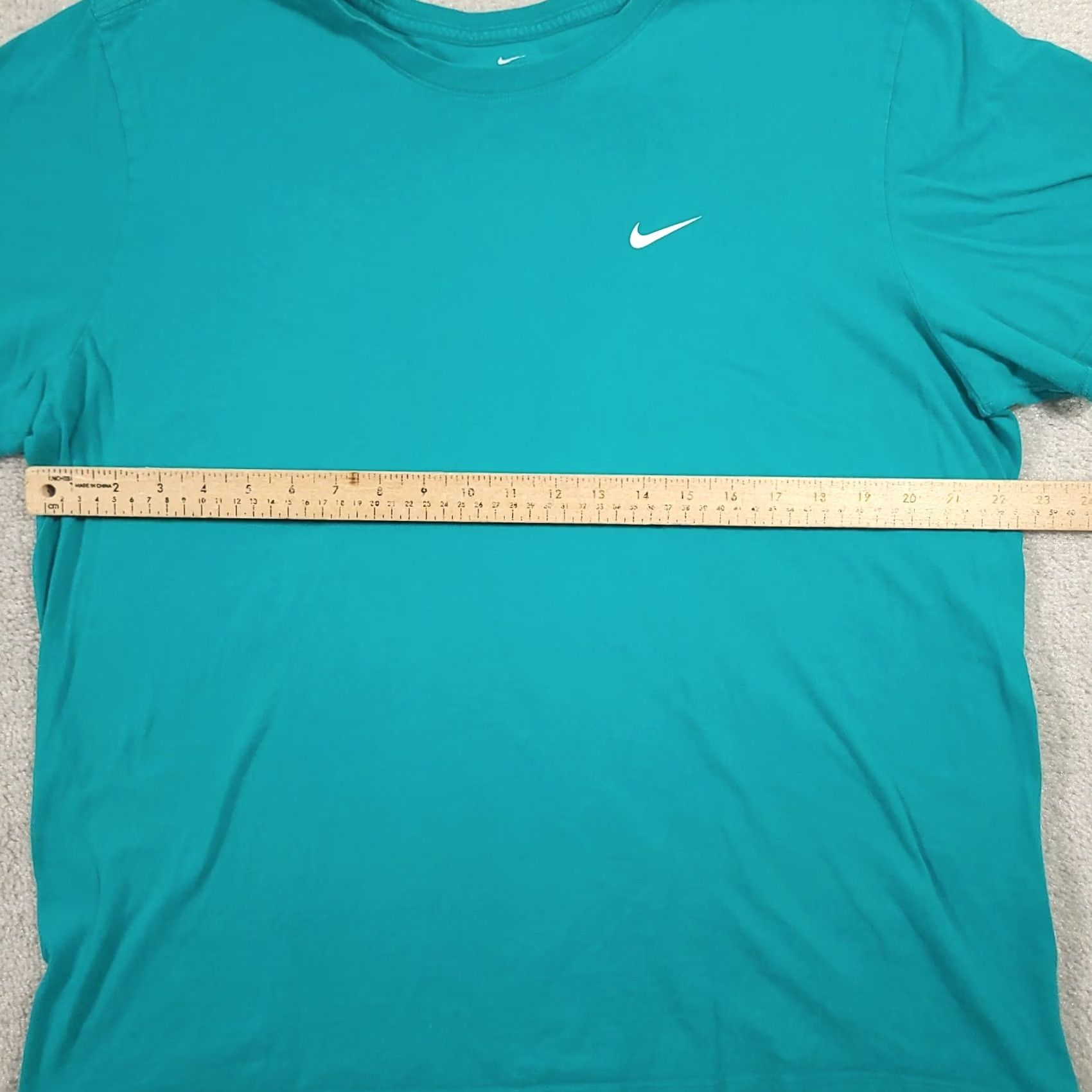 Nike Nike Shirt Mens XL Teal Swoosh Graphic The Nike Tee Athletic Crewneck Sports Shirt Mens XL Teal Swoosh Graphic The Nike Tee Athletic Crewneck Sports Size US XL / EU 56 / 4 - 3 Thumbnail