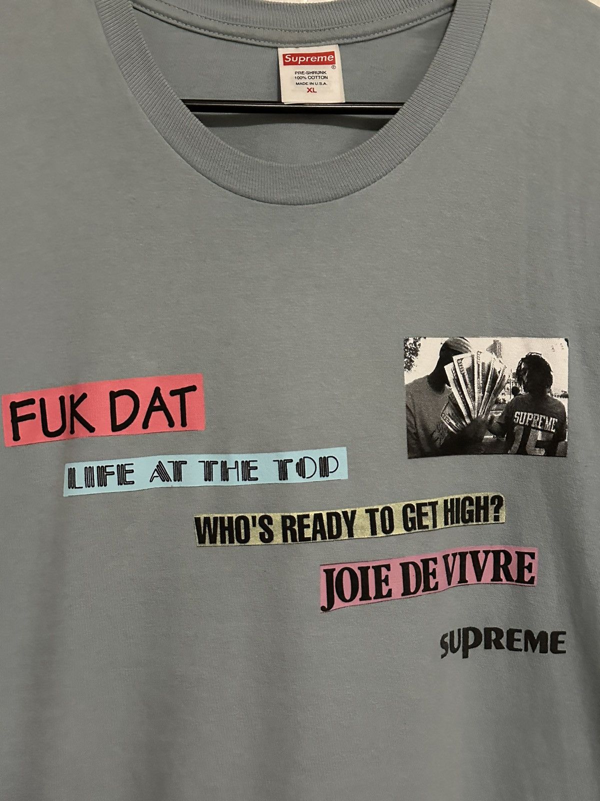 Supreme Supreme Joei De Vivre Tee Size US XL / EU 56 / 4 - 2 Thumbnail