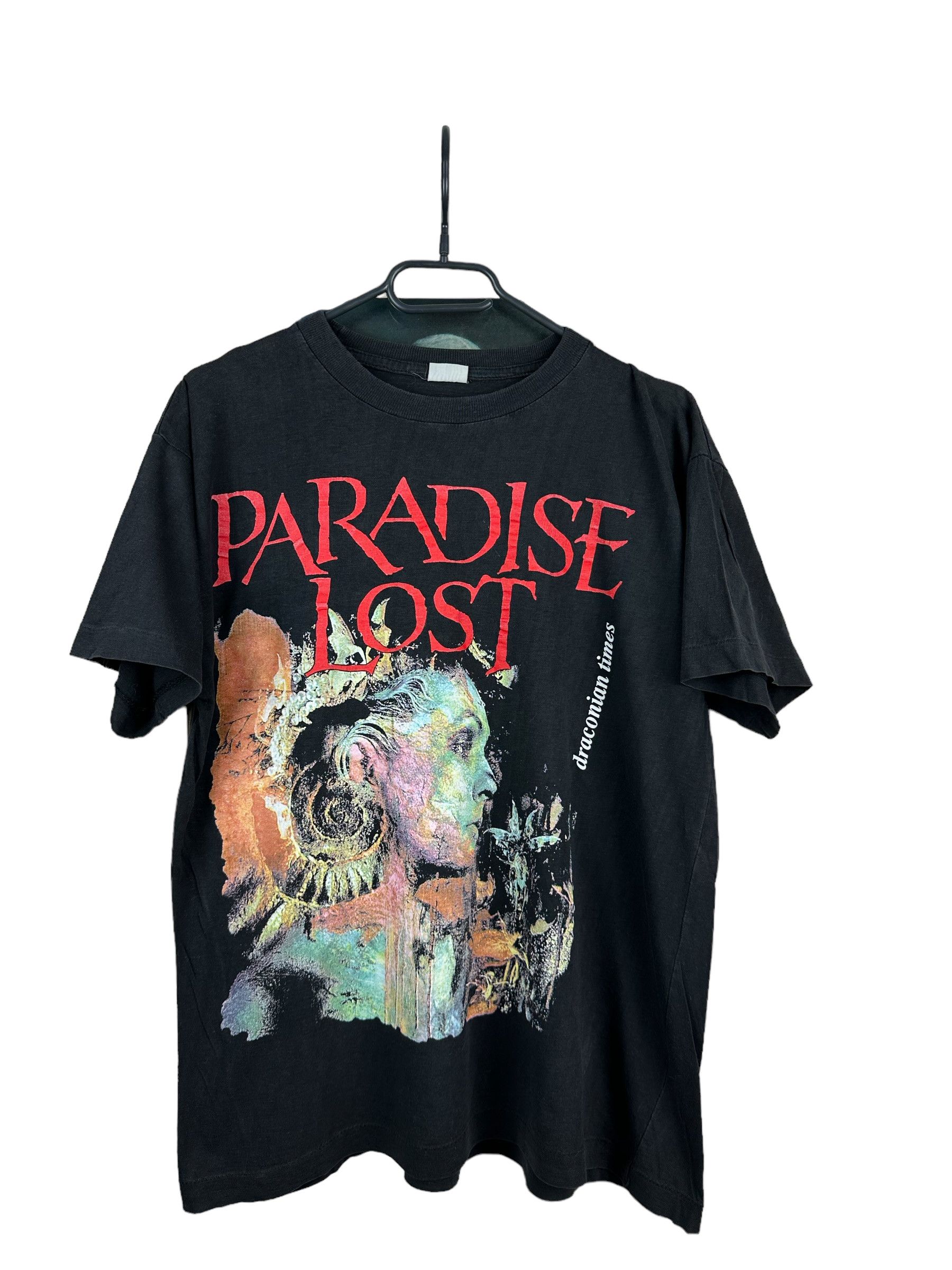 Band Tees × Vintage Vintage 1995 Paradise Lost Shirt Draconian Times Tee Band Size US L / EU 52-54 / 3 - 1 Thumbnail