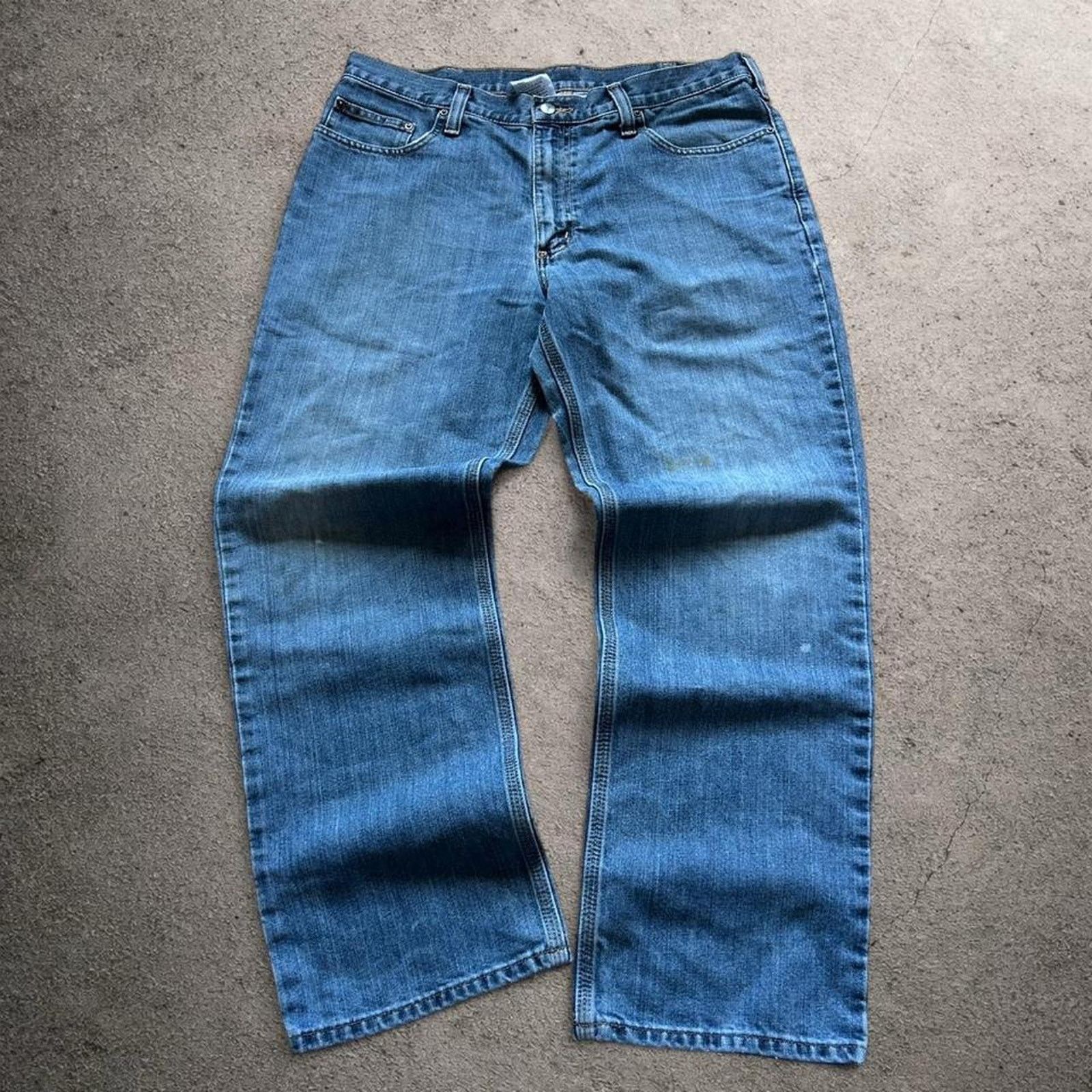 Carhartt Relaxed Baggy Fit Carhartt Jeans Size US 36 / EU 52 - 2 Thumbnail