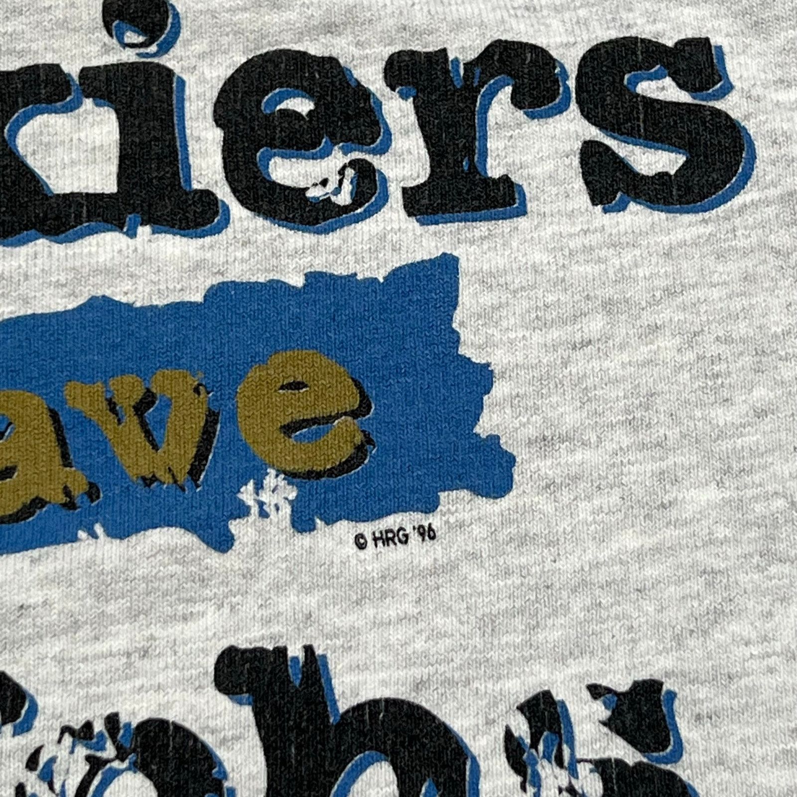 Vintage Vintage Real Skiers Dont have Real Jobs LongSleeve T Shirt L Size US L / EU 52-54 / 3 - 9 Thumbnail