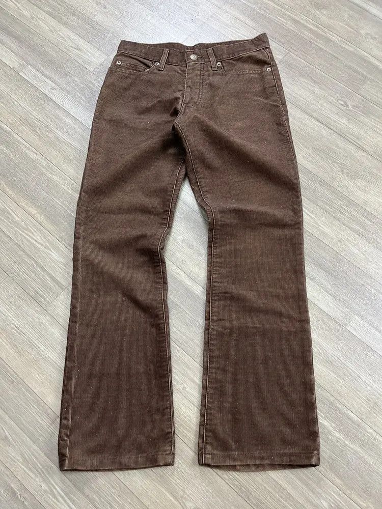 Tornado Mart Tornado Mart Lgb Flared Corduroy Pants Size US 27 - 1 Thumbnail