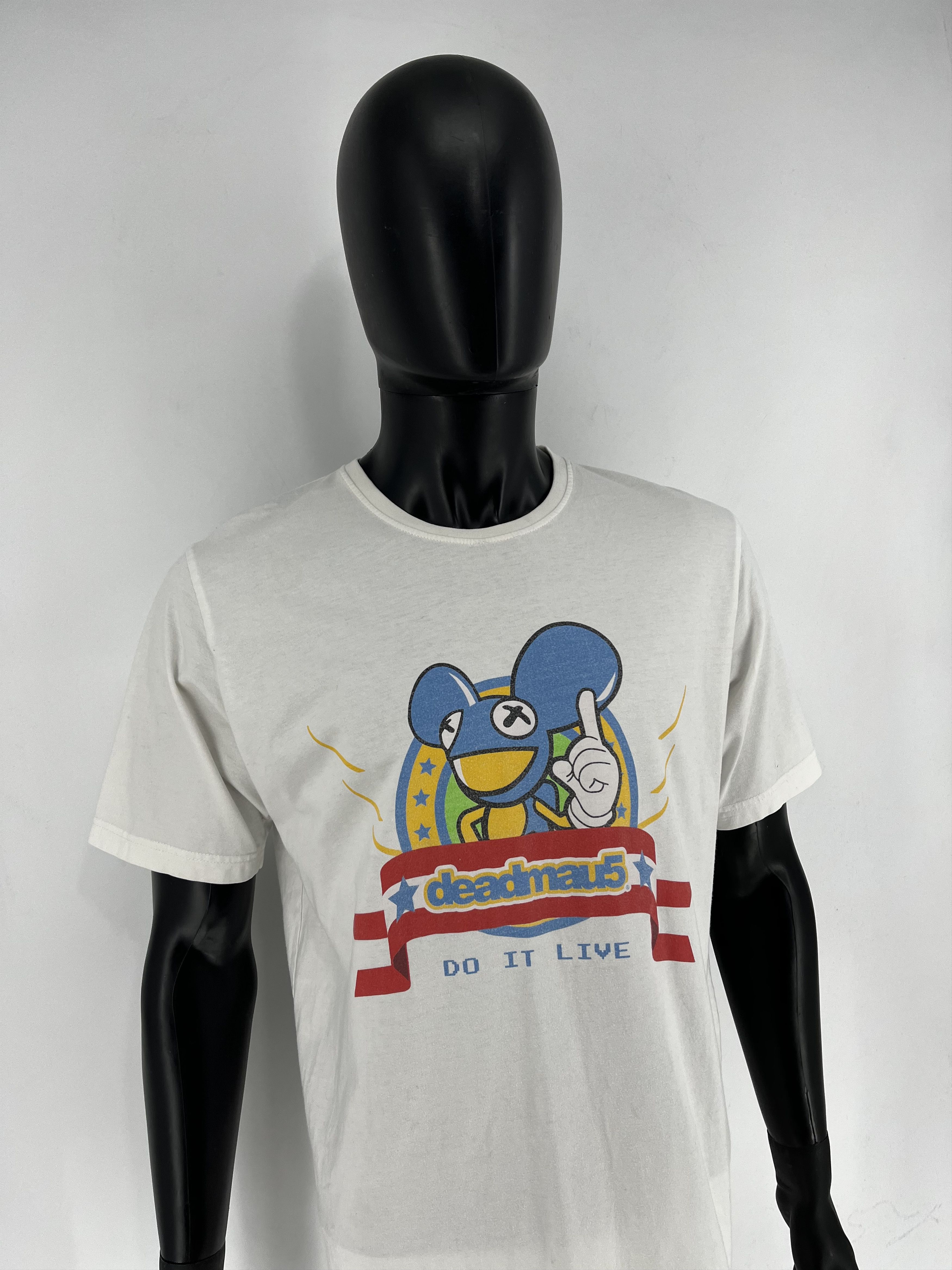 Band Tees × Vintage Vintage Y2K Deadmau5 AOP Rare Band Music DJ Promo Art Size US L / EU 52-54 / 3 - 3 Thumbnail
