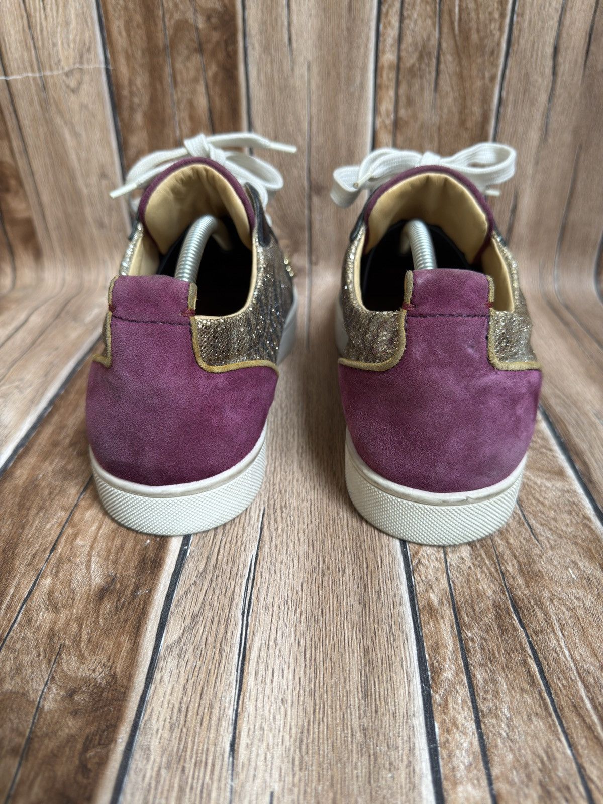 Christian Louboutin Glitters Louis junior spike trainers Size US 7.5 / EU 40-41 - 12 Thumbnail