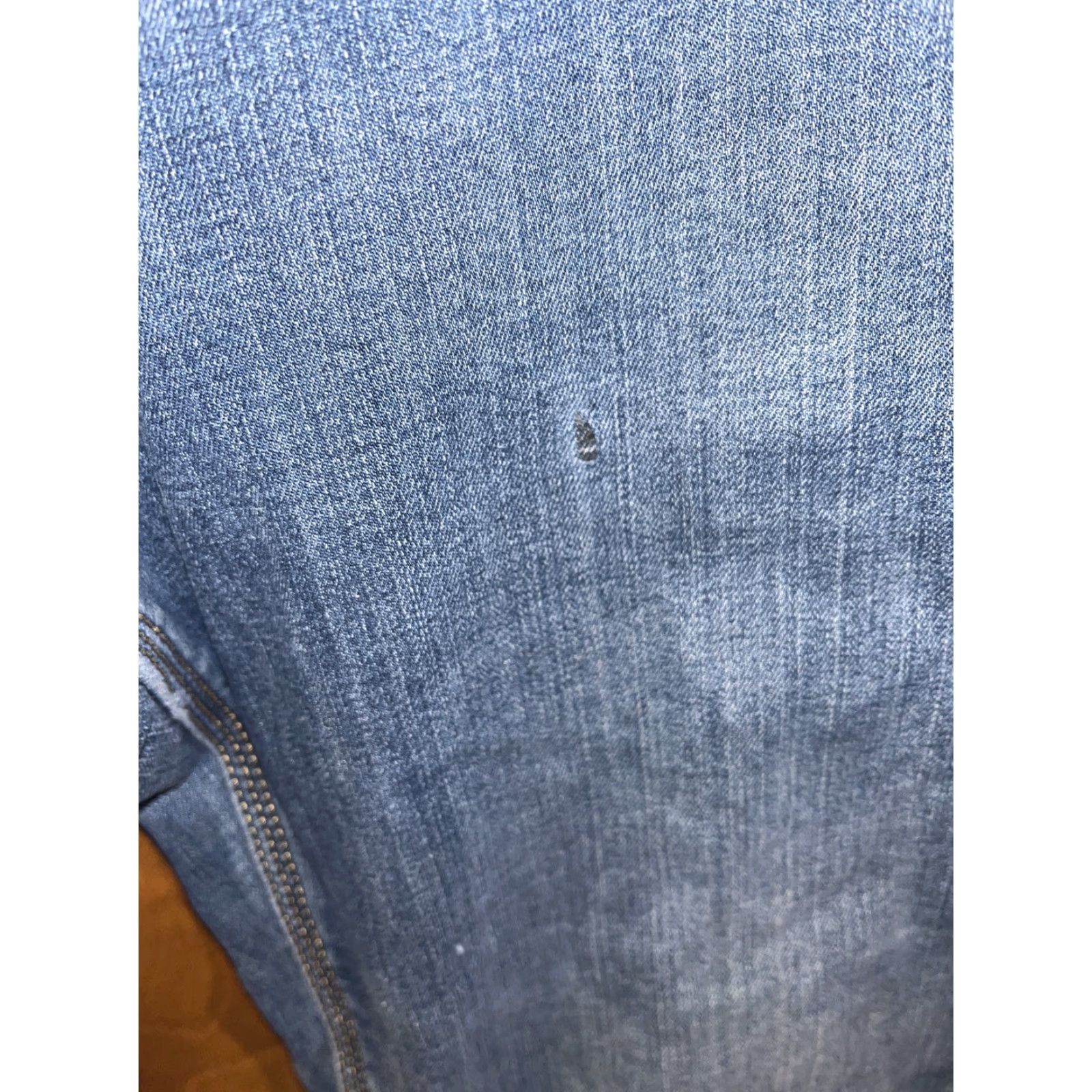 Carhartt Carhartt Women's Jean Pants Size 10 Relaxed Fit Flannel Lined Straight Leg Blue Denim Outdoor Hiking Camping Size 32" / US 10 / IT 46 - 2 Thumbnail
