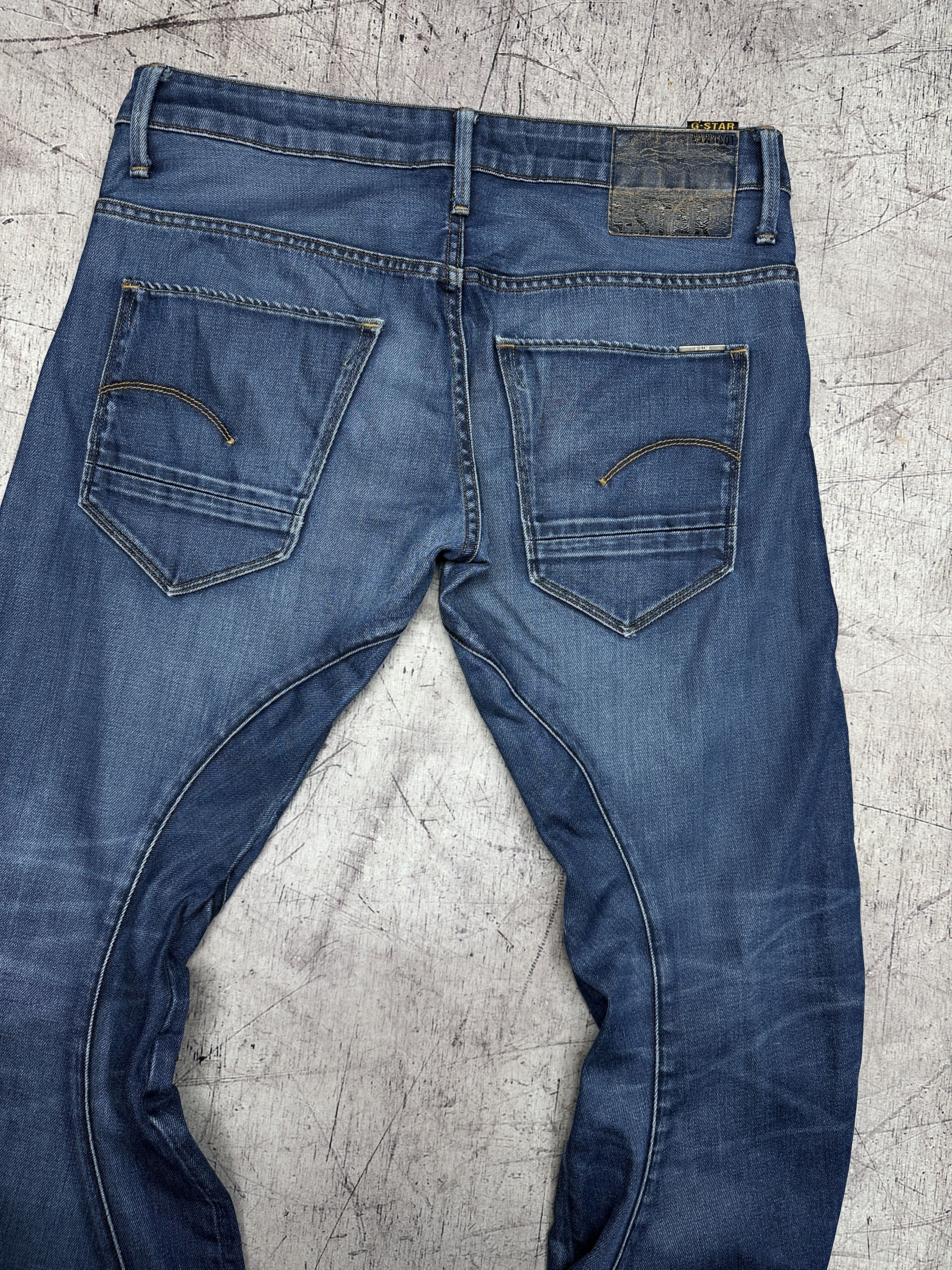 G-Star G Star Raw Mens Arc 3D Slim Denim Pants Jeans Size US 34 / EU 50 - 10 Thumbnail