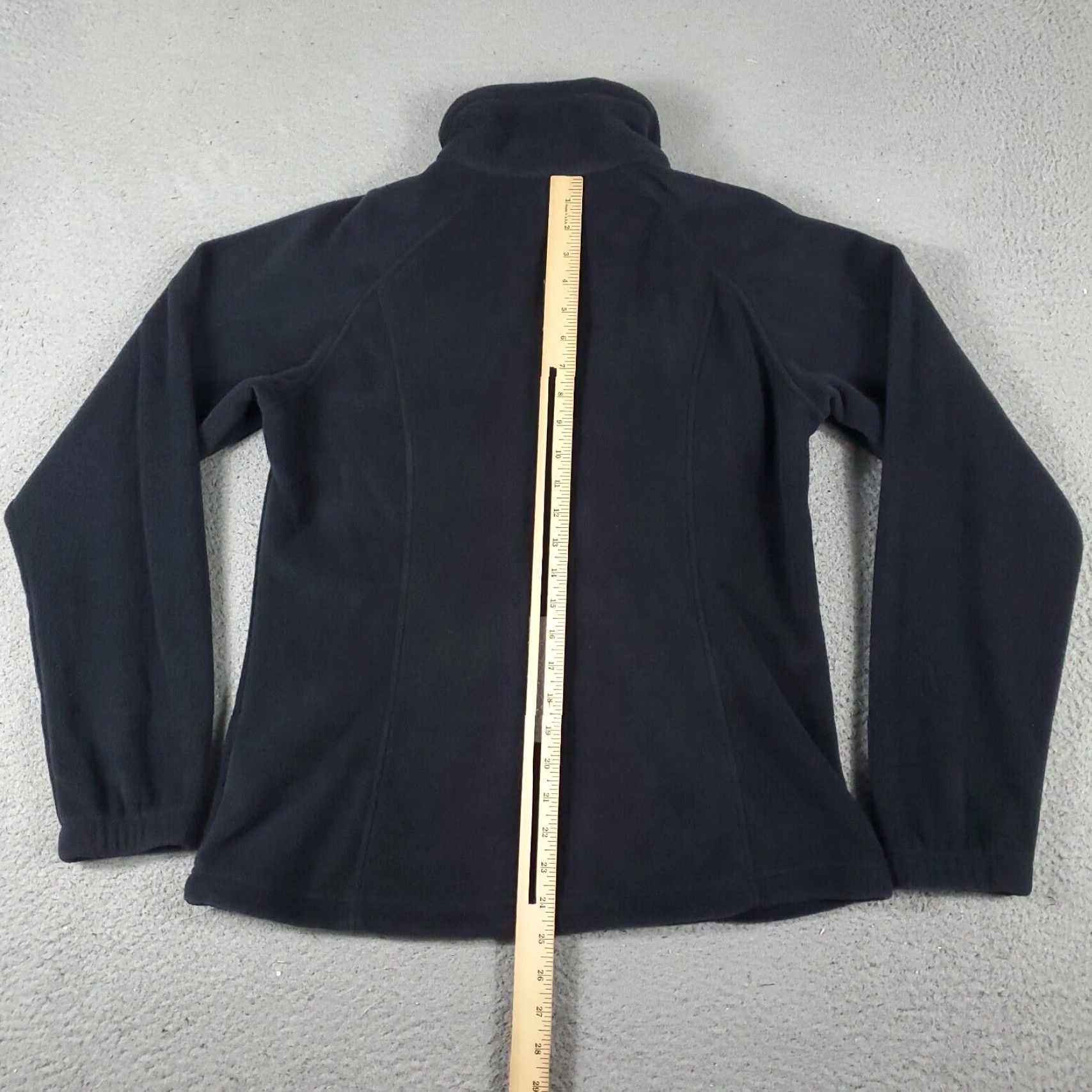 Vintage Columbia Jacket Womens Medium Black Fleece Full Zip Regular Fit Sports Size M / US 6-8 / IT 42-44 - 6 Thumbnail