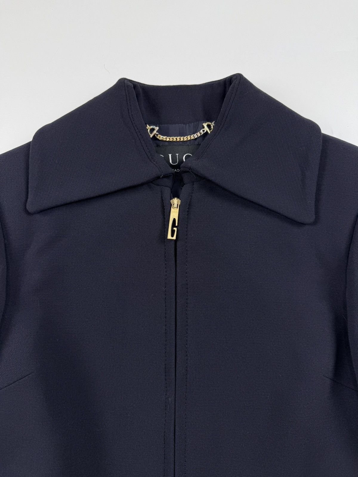 Gucci Gucci x Tom Ford S/S’96 Zip Up Wool Jacket Size XS / US 0-2 / IT 36-38 - 6 Thumbnail