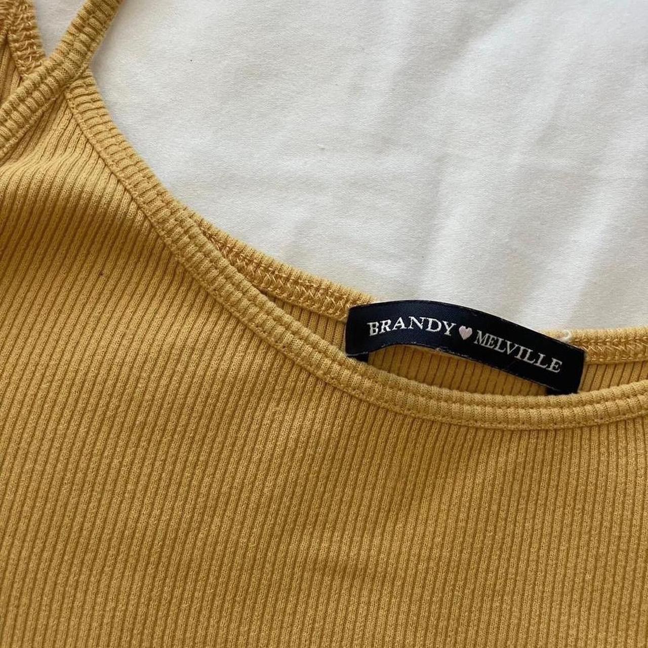 Brandy Melville brandy melville yellow cropped tank top Size XS / US 0-2 / IT 36-38 - 3 Thumbnail