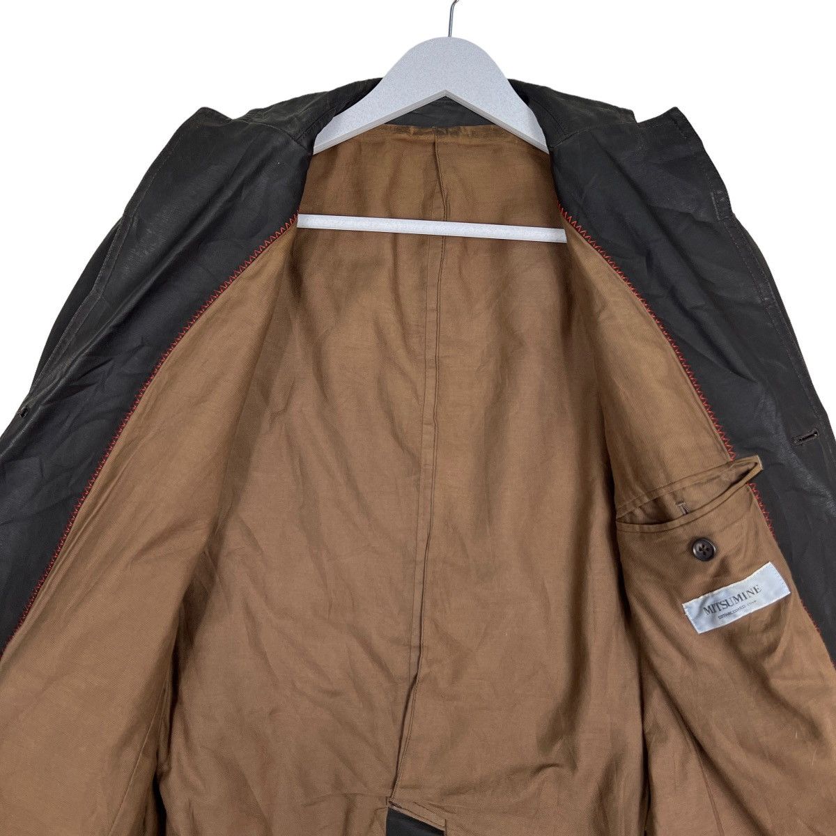 Issey Miyake × Japanese Brand 🔥 ISSEY MIYAKE MITSUMINE COATED LAZER JACKET Size US M / EU 48-50 / 2 - 12 Thumbnail