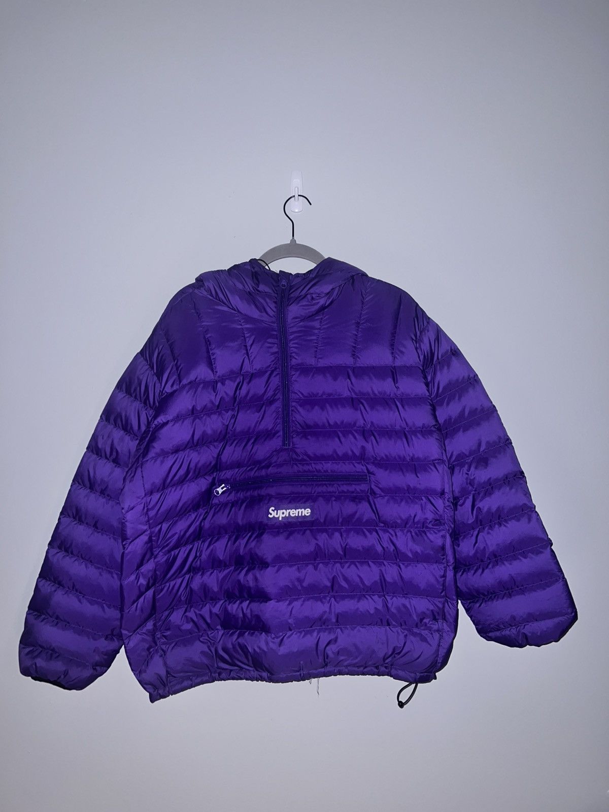 Supreme SUPREME PURPLE PUFFER HALF ZIP Size US M / EU 48-50 / 2 - 1 Thumbnail