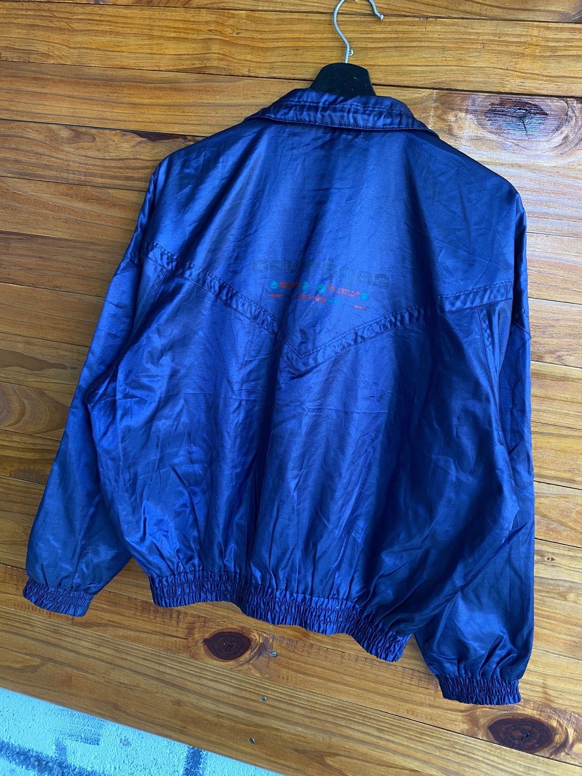 Courreges Vintage Courrèges Paris Sport Futur Windbreaker Jacket Blue Size US L / EU 52-54 / 3 - 10 Thumbnail