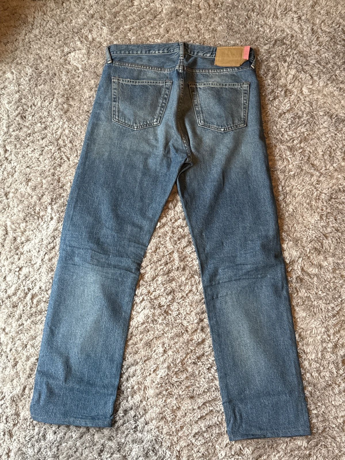 Acne Studios Acne bla konst 1996 Mid Blue Trash1 Size US 32 / EU 48 - 2 Thumbnail
