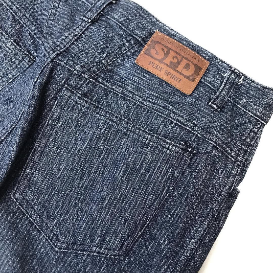 Denime × Japanese Brand Vintage 80s SFD Japan Japanese Brand Sanford Sanforized stra Size US 32 / EU 48 - 2 Thumbnail