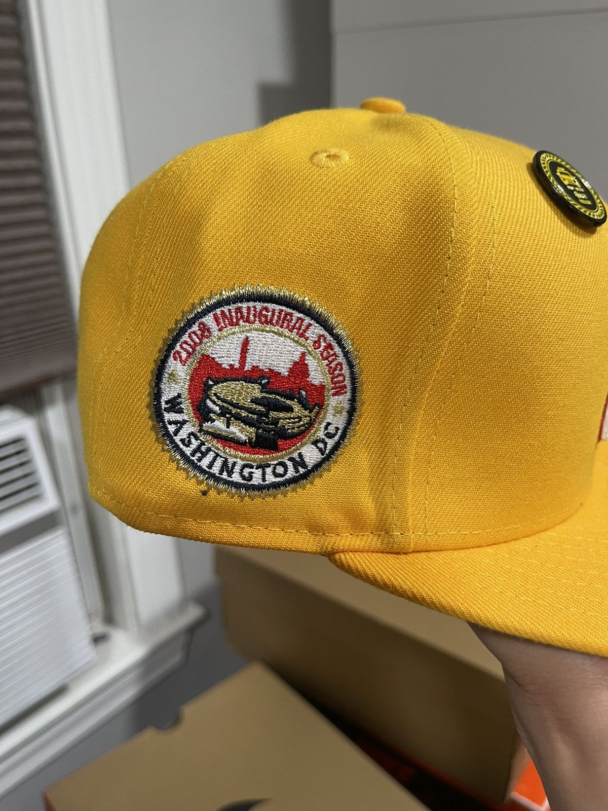 Hat Club Hat Club ‘Taxi Collection’ Nationals Fitted Size 7 1/8 Size ONE SIZE - 3 Thumbnail