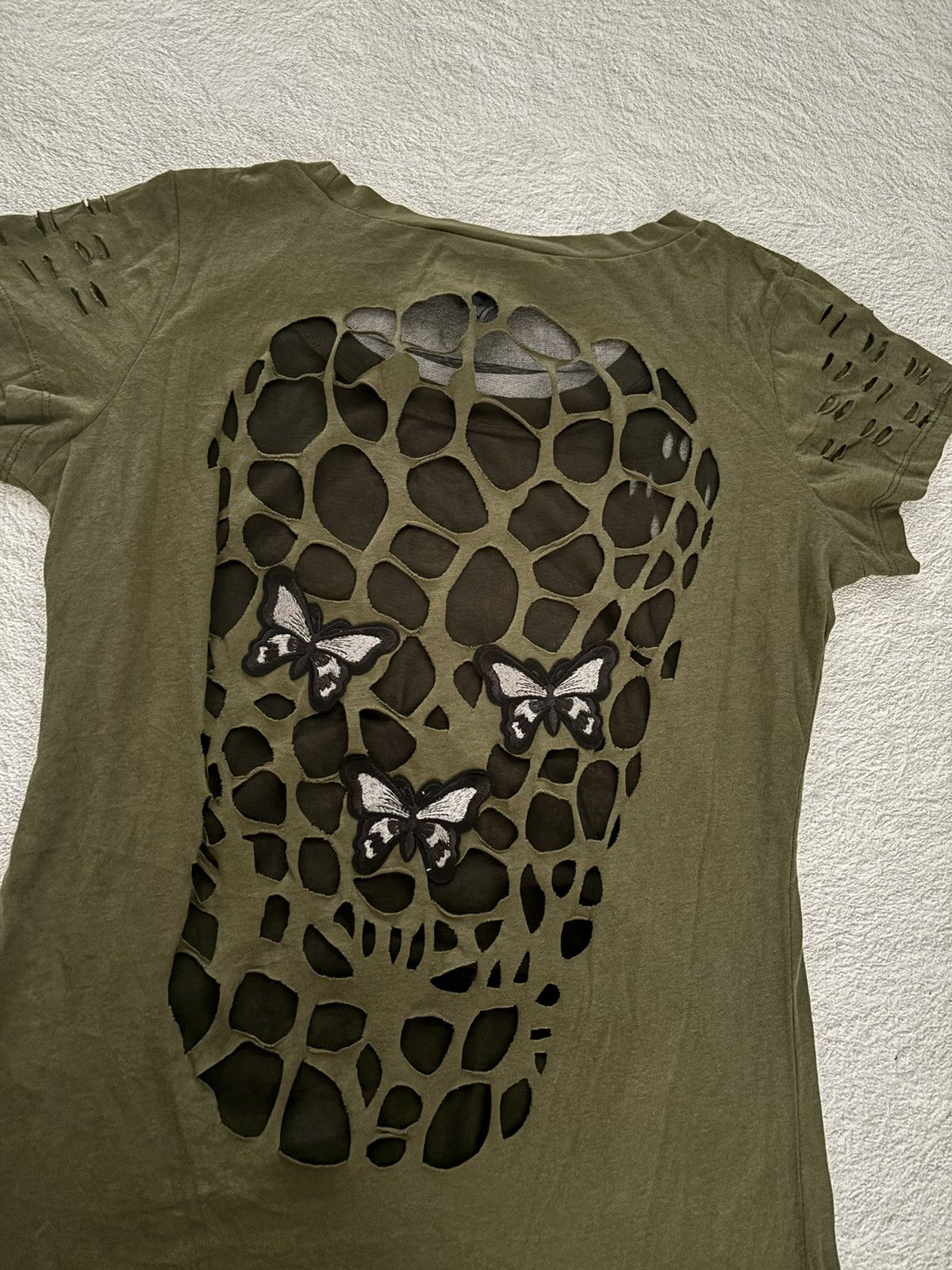 Hysteric Glamour Y2k skull rose ifsixwasnine punk style tshirt Size M / US 6-8 / IT 42-44 - 6 Thumbnail