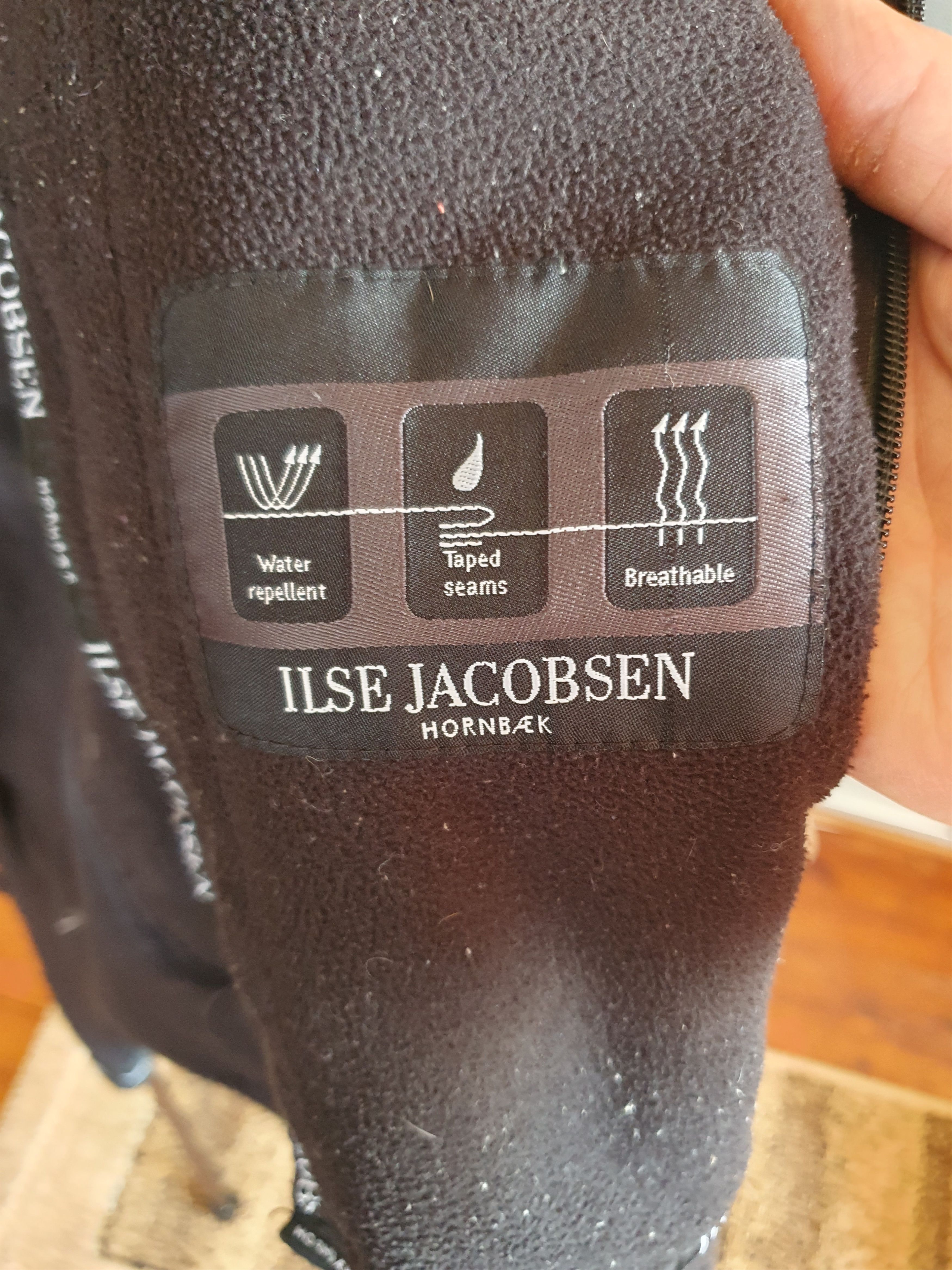 Ilse Jacobsen Ilse Jacobsen Hornbaek Raincoat Fleece Lining Jacket sz 42 Size M / US 6-8 / IT 42-44 - 17 Thumbnail