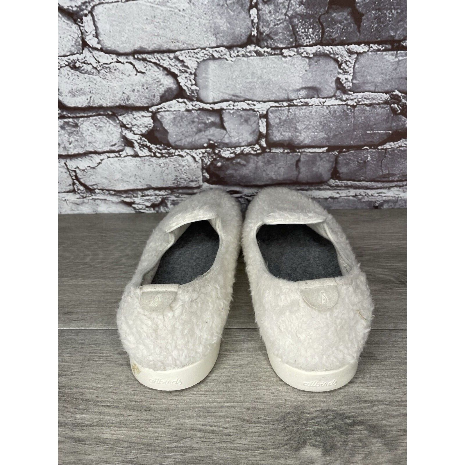 Allbirds ALLBIRDS Merino Wool Sherpa White Slip On Lounge Sneakers Wo Size US 8 / IT 38 - 4 Thumbnail