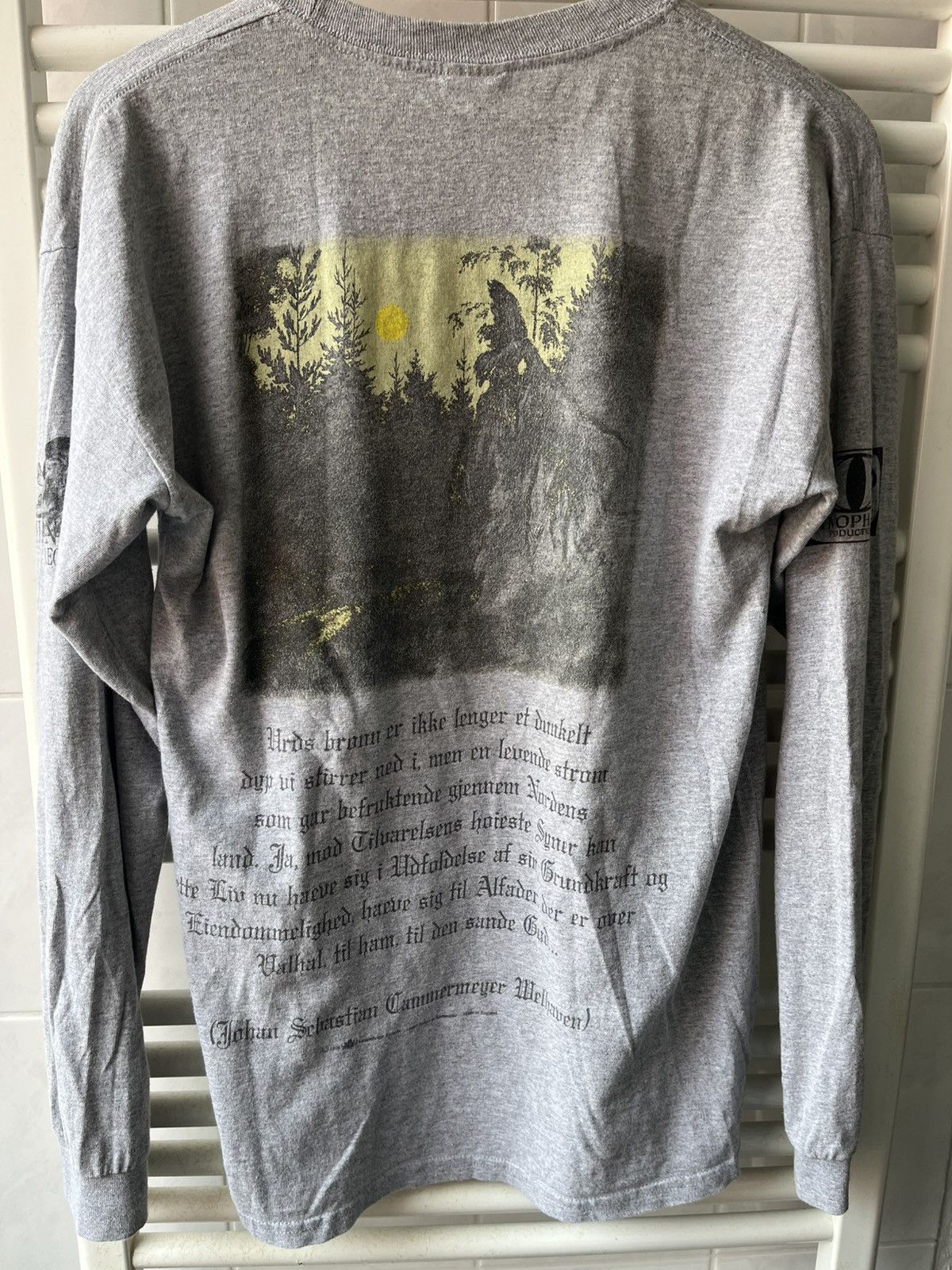 Band Tees vintage 1996 burzum filosofem longsleeve Size US L / EU 52-54 / 3 - 2 Thumbnail