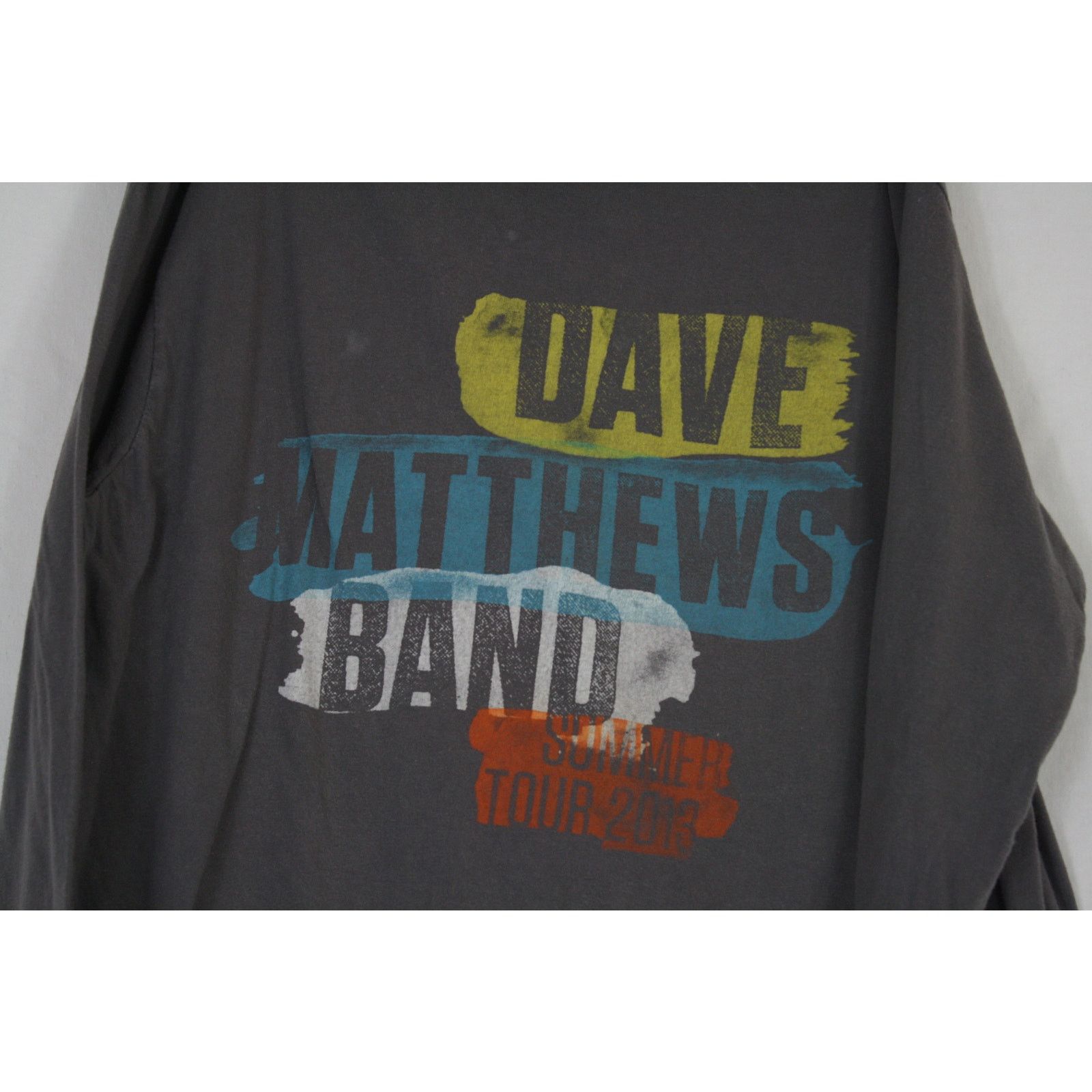 Anvil Dave Matthews Band 2013 Summer Tour Double Sided Shirt M Size US M / EU 48-50 / 2 - 3 Thumbnail
