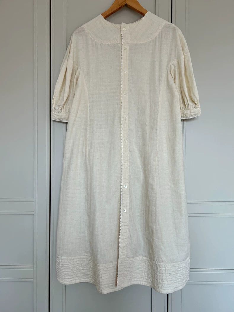 Comme des Garcons Comme Des Garcons Size S Pure cotton A-line dress 2503-Nex Size 26" / US 2 / IT 38 - 2 Thumbnail