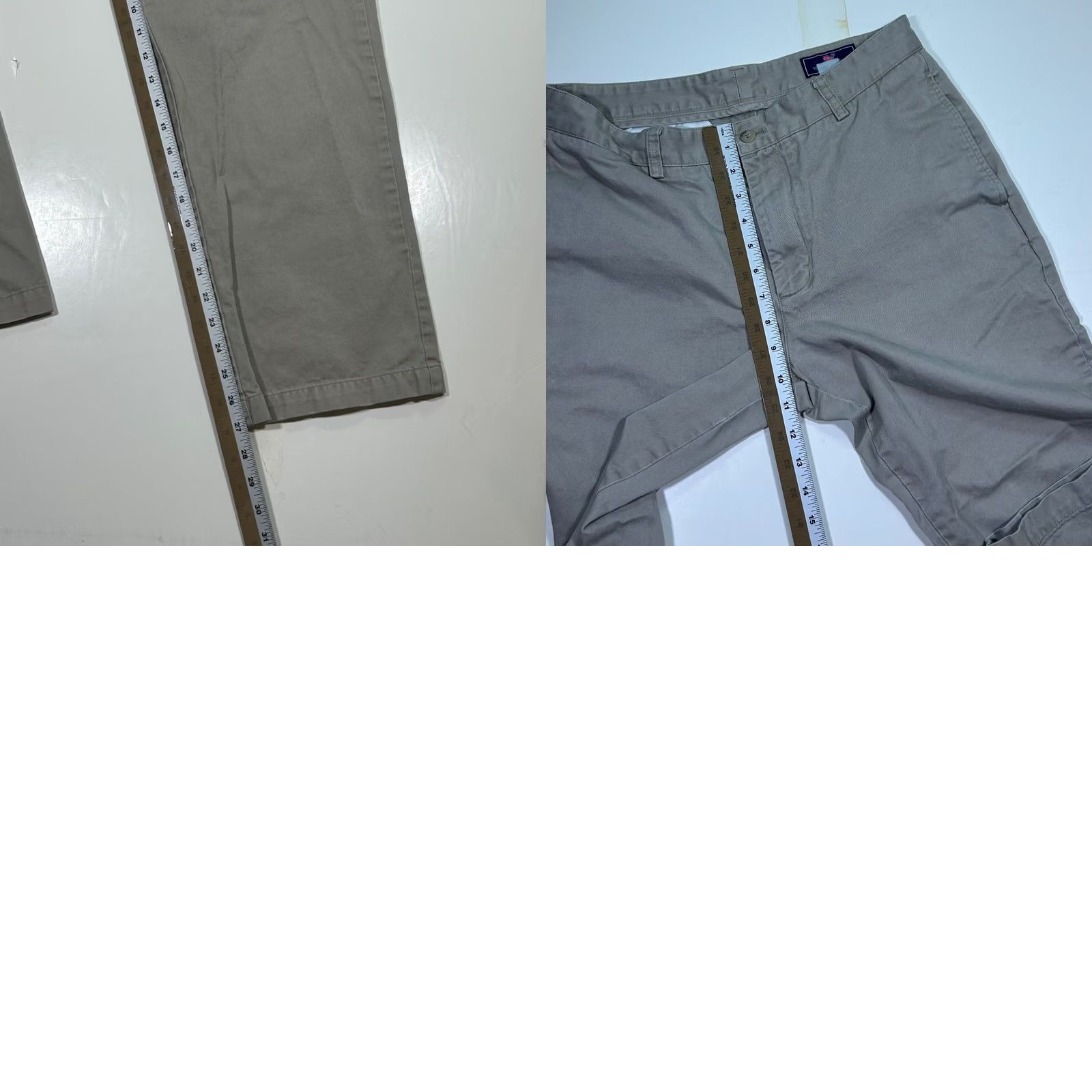 Vineyard Vines Vineyard Vines Club Pant Khaki Chino Pants Beige 32x30 Straight Leg Men Regular Cotton Casual/Workwear Size US 32 / EU 48 - 8 Thumbnail