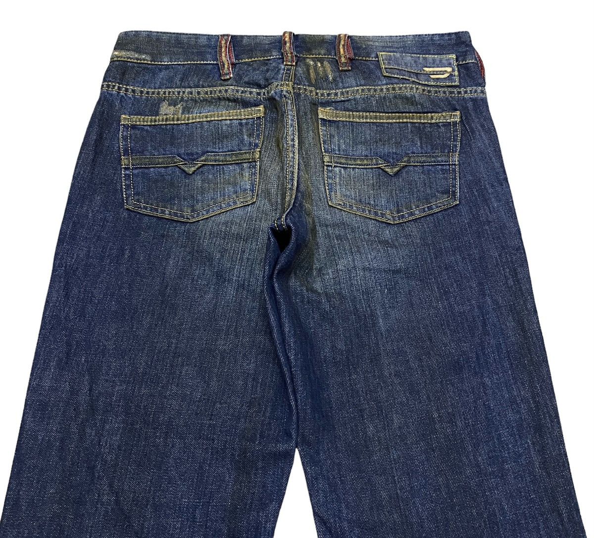 Diesel × If Six Was Nine Rare Design Vintage Brand Diesel Flared Jeans 1990s Size US 28 / EU 44 - 4 Thumbnail