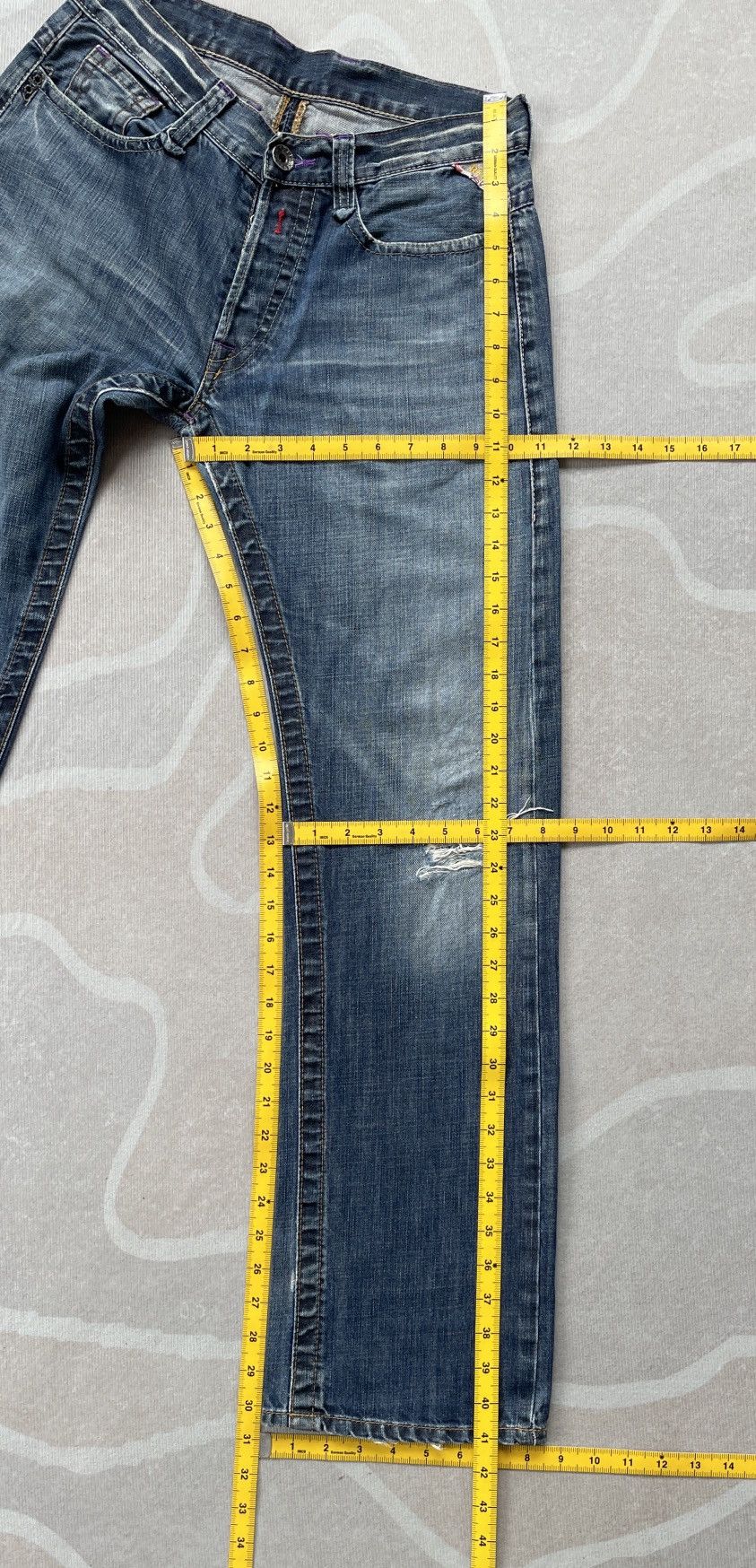 Designer × If Six Was Nine × Replay Replay Straight Denim (P109) Size US 29 - 19 Thumbnail