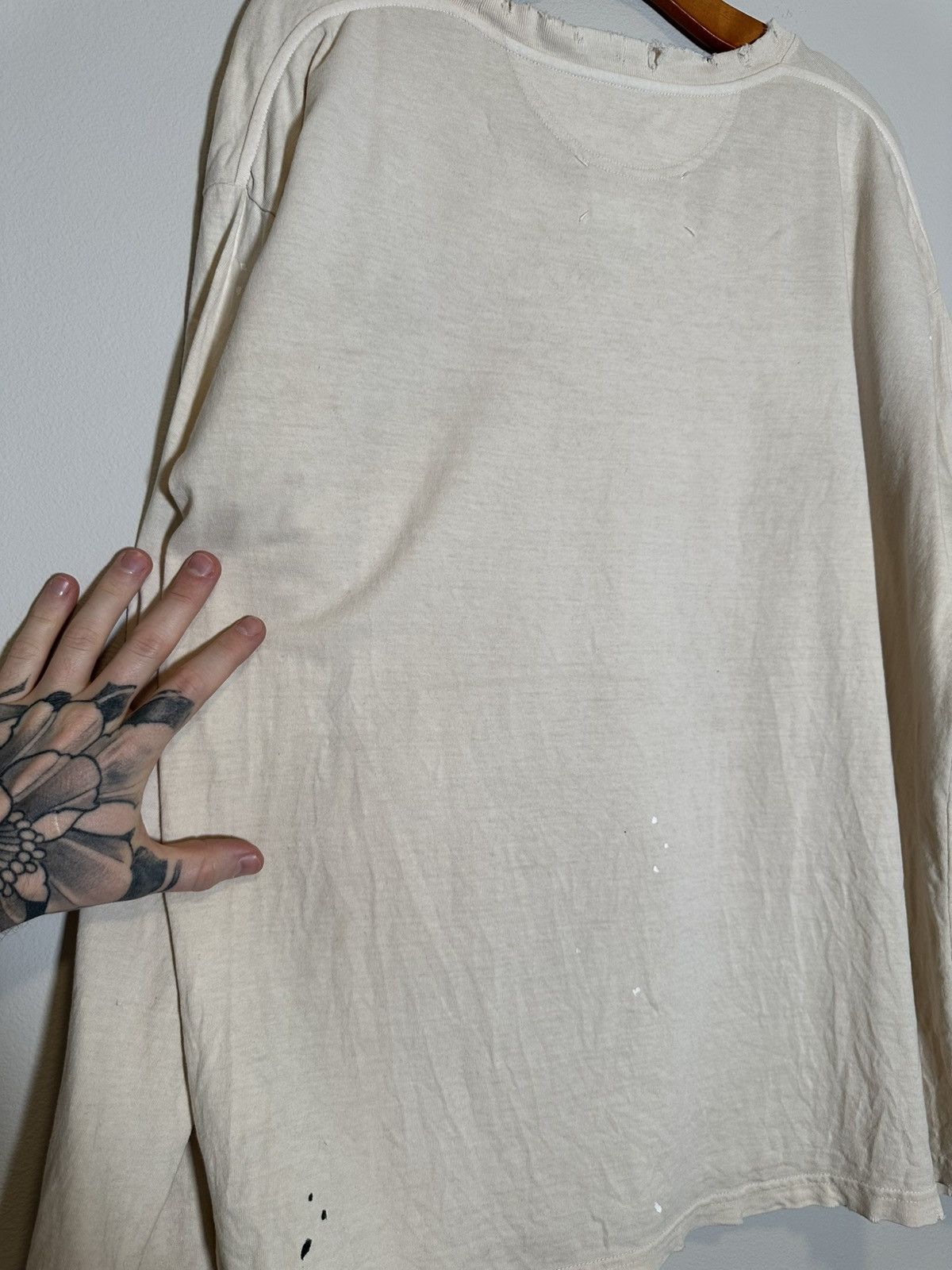 Maison Margiela Maison Margiela Hamdwritten Long sleeve shirt Size US L / EU 52-54 / 3 - 8 Thumbnail