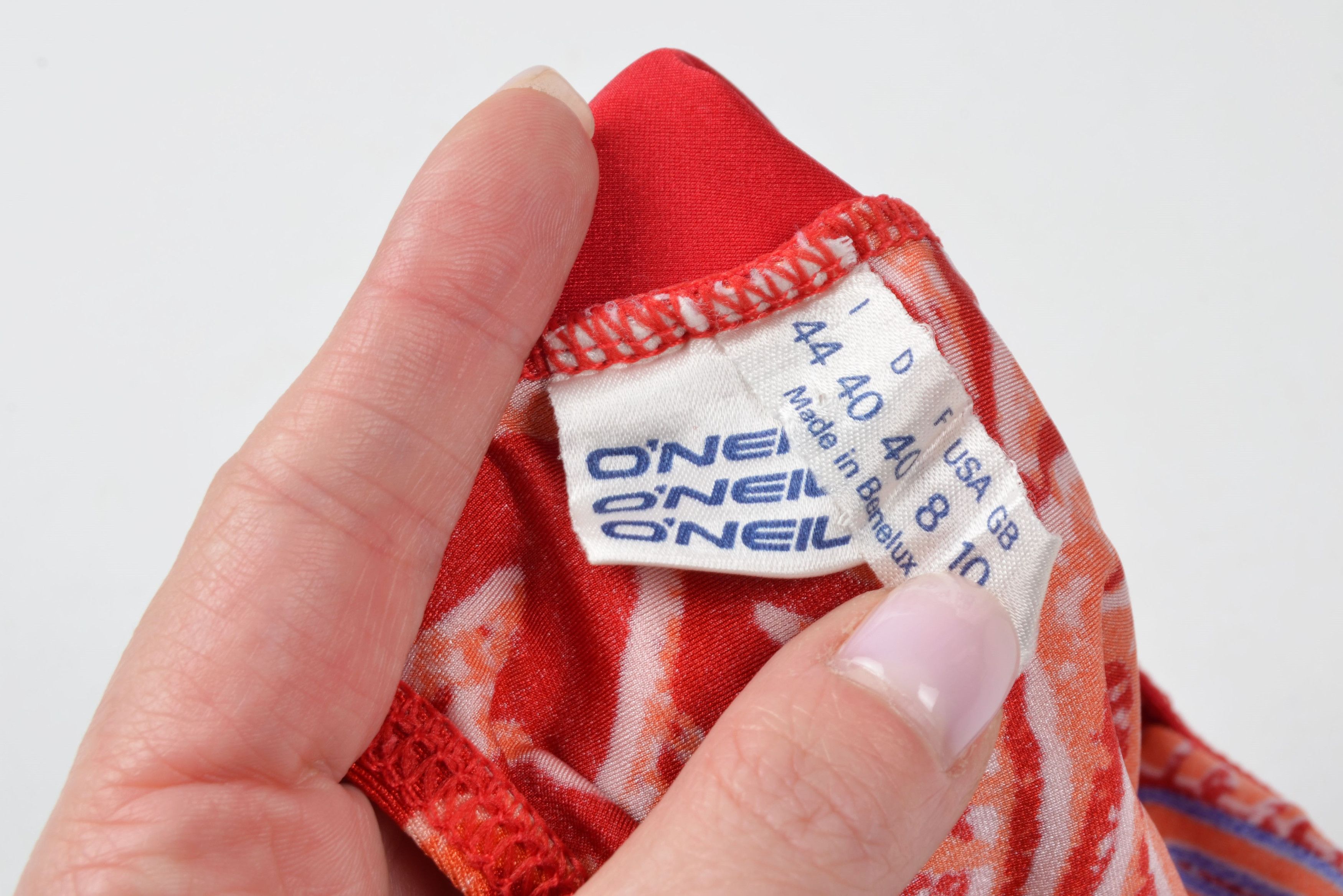 O'Neill Vintage O'Neill 80's Retro Printed One- Piece Swimsuit Size M / US 6-8 / IT 42-44 - 10 Thumbnail