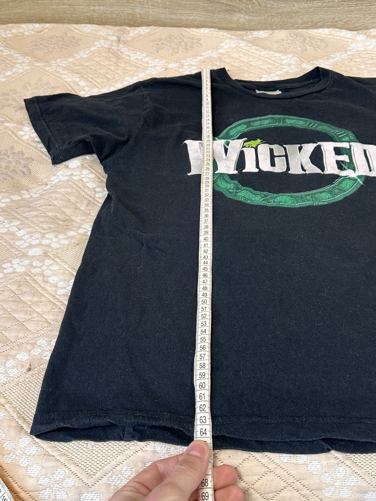 Vintage 🔥 90s Wicked Witch Vintage T-Shirt Movie Horror Y2K USA Punk Size US M / EU 48-50 / 2 - 6 Thumbnail
