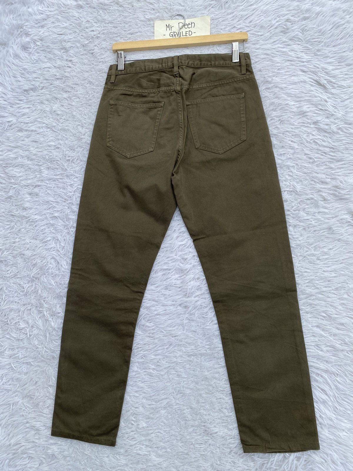 Acne Studios Rare Acne Studios Green Slack Pants Size US 29 - 19 Thumbnail