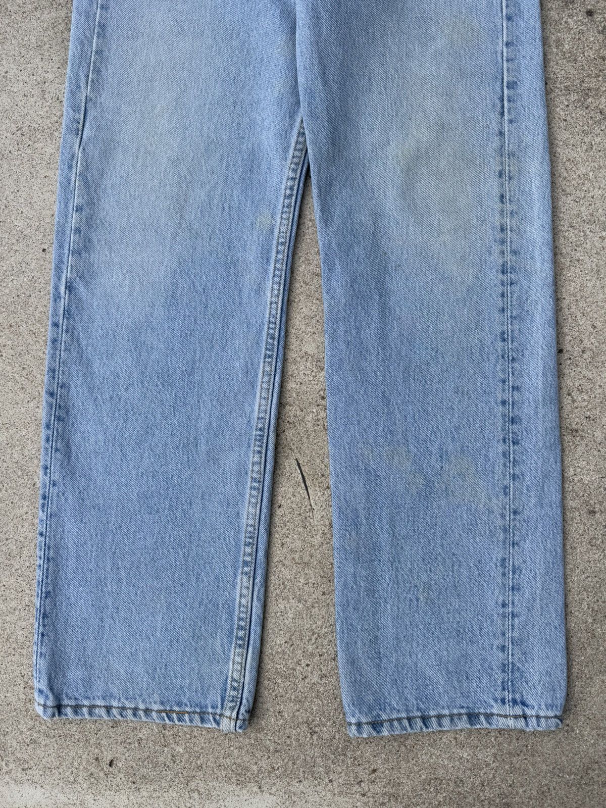 Vtg 90s Lev’s 501xx Buttonfly Straight Leg Faded Jeans 29x29
