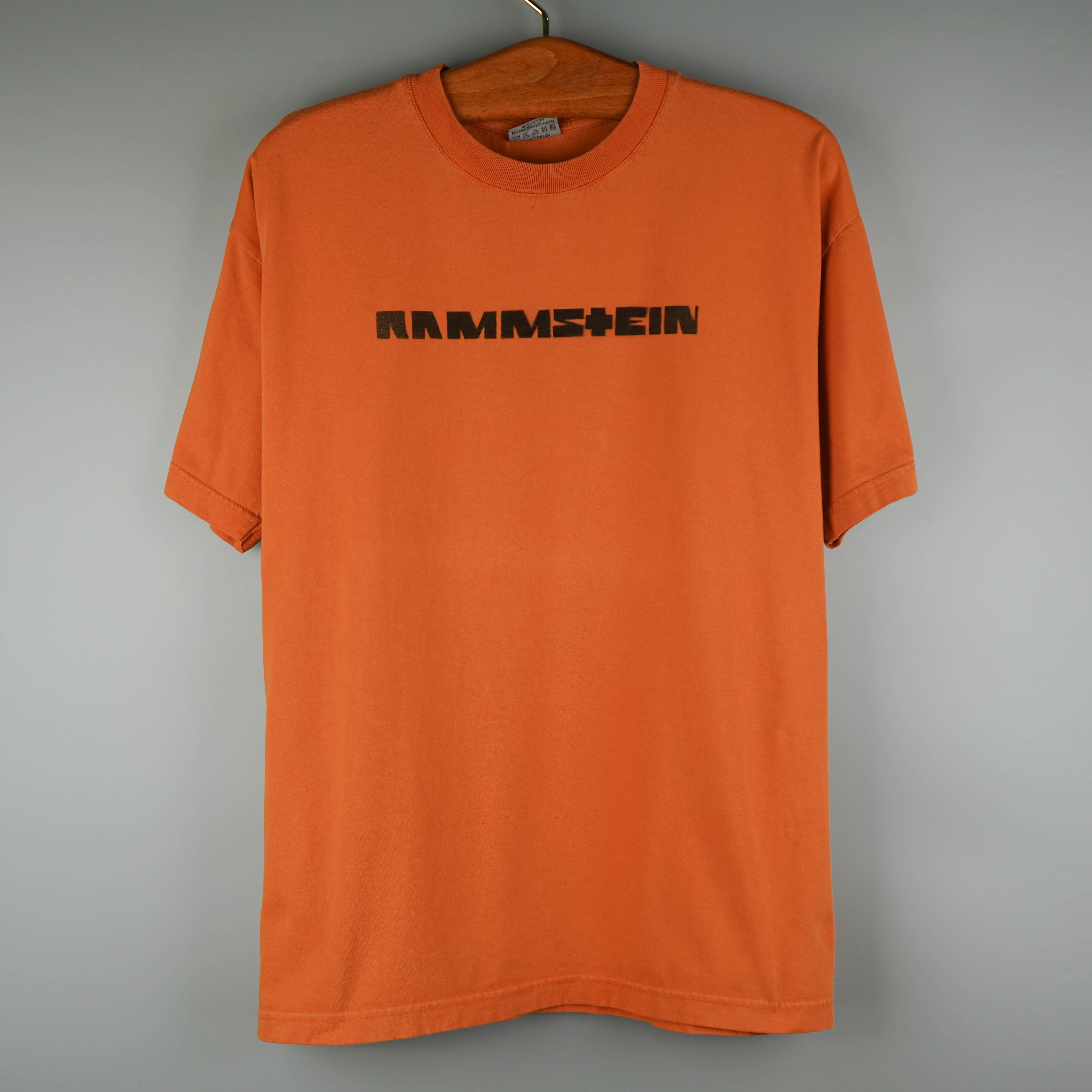 Vintage Vintage 2000s Rammstein Logo TShirt Grailed