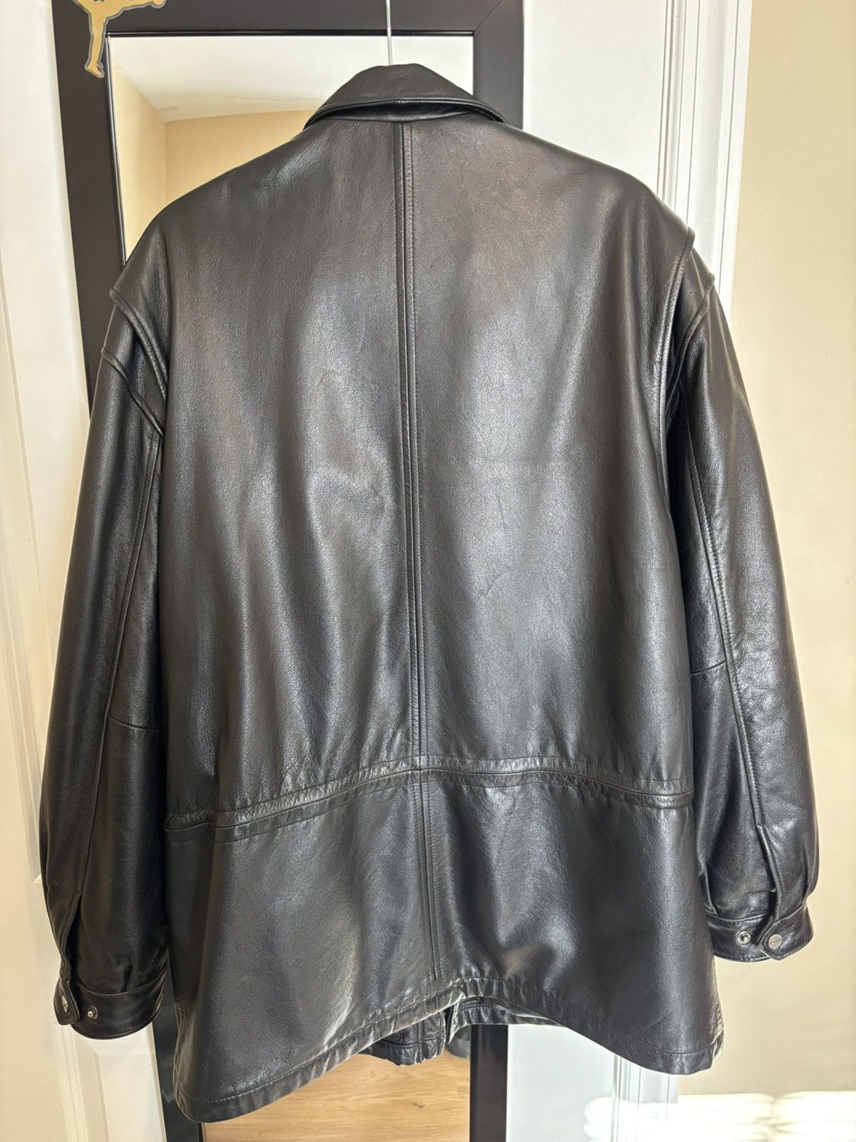 London fog leather jacket