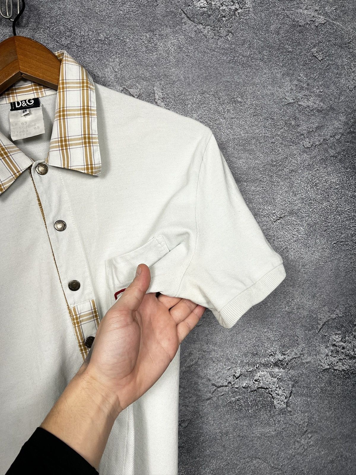 Dolce & Gabbana Vintage Dolce Gabbana Polo Shirt With Logo Size M Size US M / EU 48-50 / 2 - 14 Thumbnail