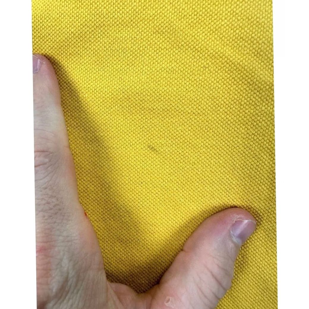 Vintage VINTAGE Darwish Polo Shirt Men XL 100% Egyptian Cotton Yellow Embroidered Rugby Shirt Polo Short Sleeve Mens XL Size US XL / EU 56 / 4 - 5 Thumbnail