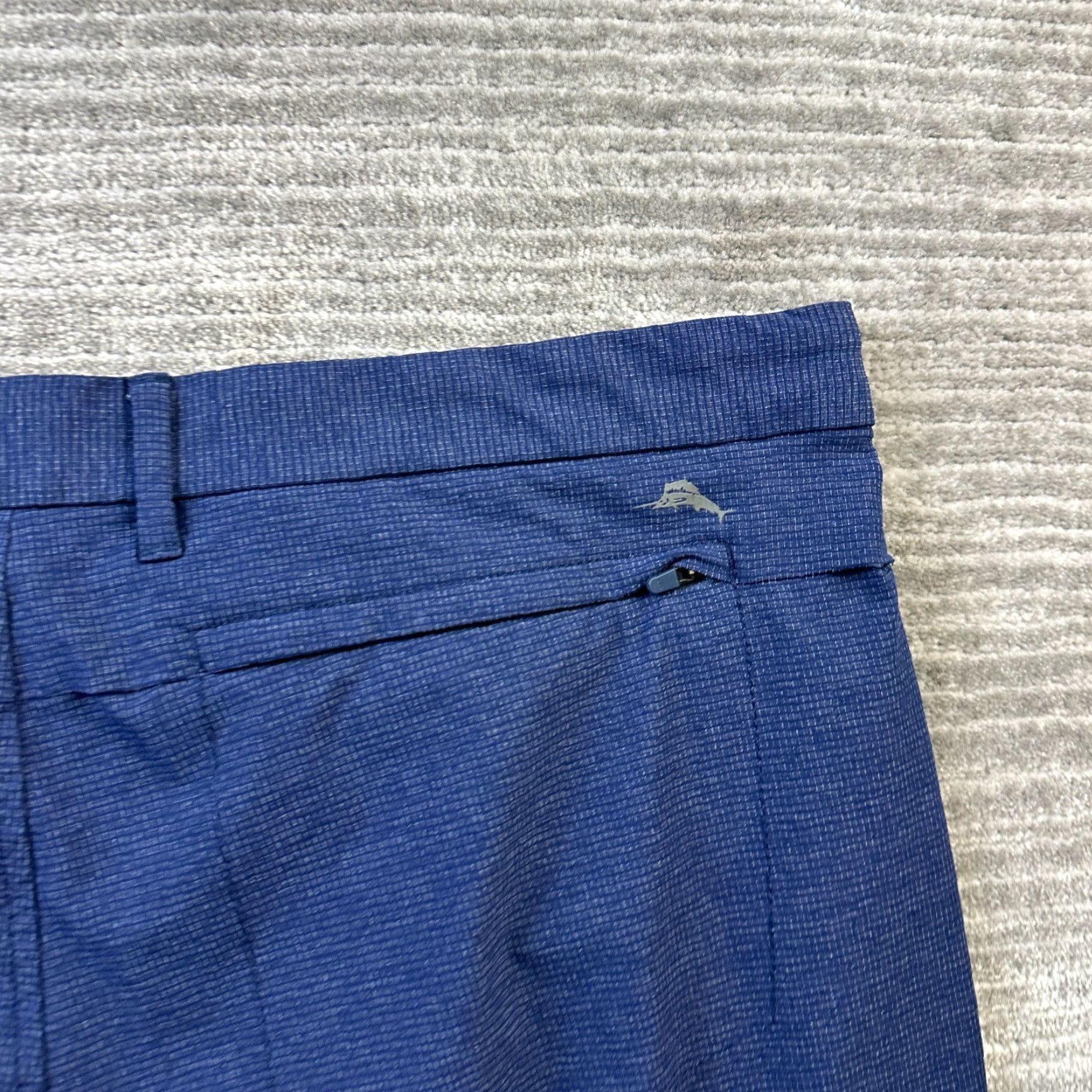 Tommy Bahama Tommy Bahama Pants Mens 40x30 Chino Regular Blue 5-Pocket Stretch Pocket Nylon Polyester Spandex Size US 40 / EU 56 - 4 Thumbnail