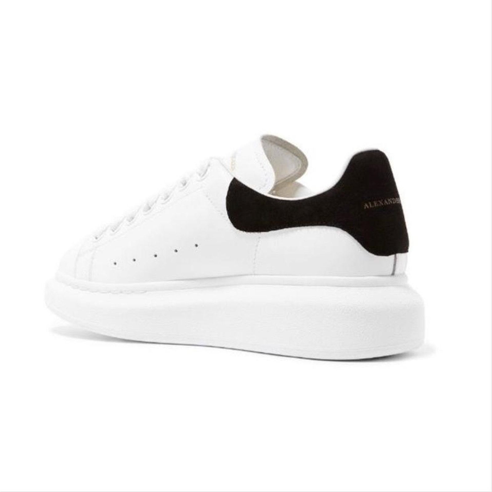 Alexander McQueen Alexander McQueen Oversized leather sneakers 36.5 Size US 6.5 / IT 36.5 - 4 Thumbnail