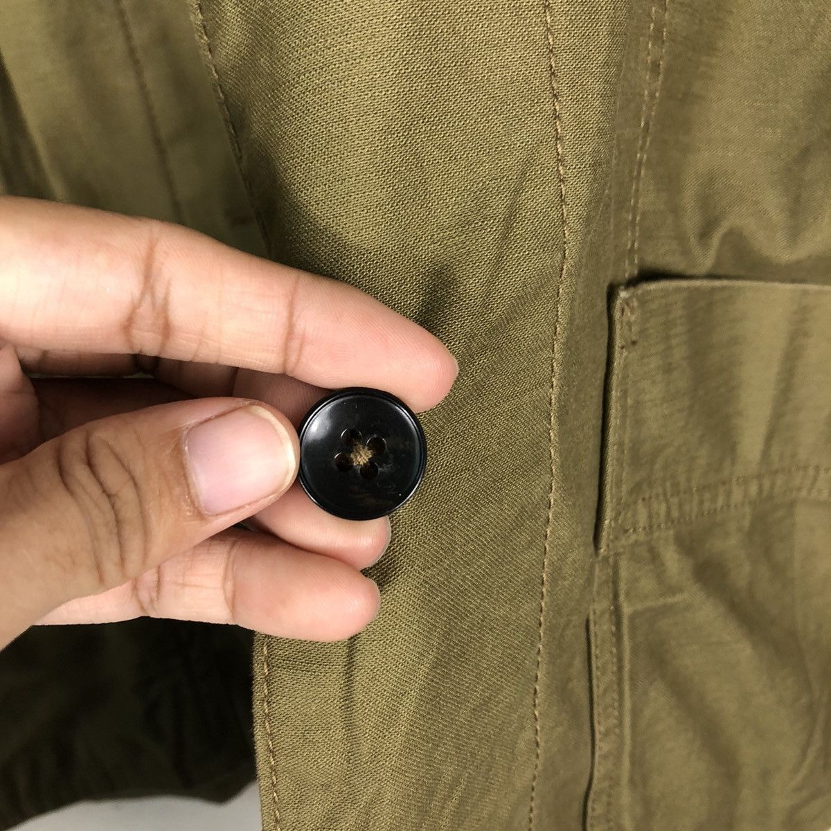 Japanese Brand 📌Vintage Chore Jacket Work Button Nano & Co Issey Miyake Size US M / EU 48-50 / 2 - 17 Thumbnail