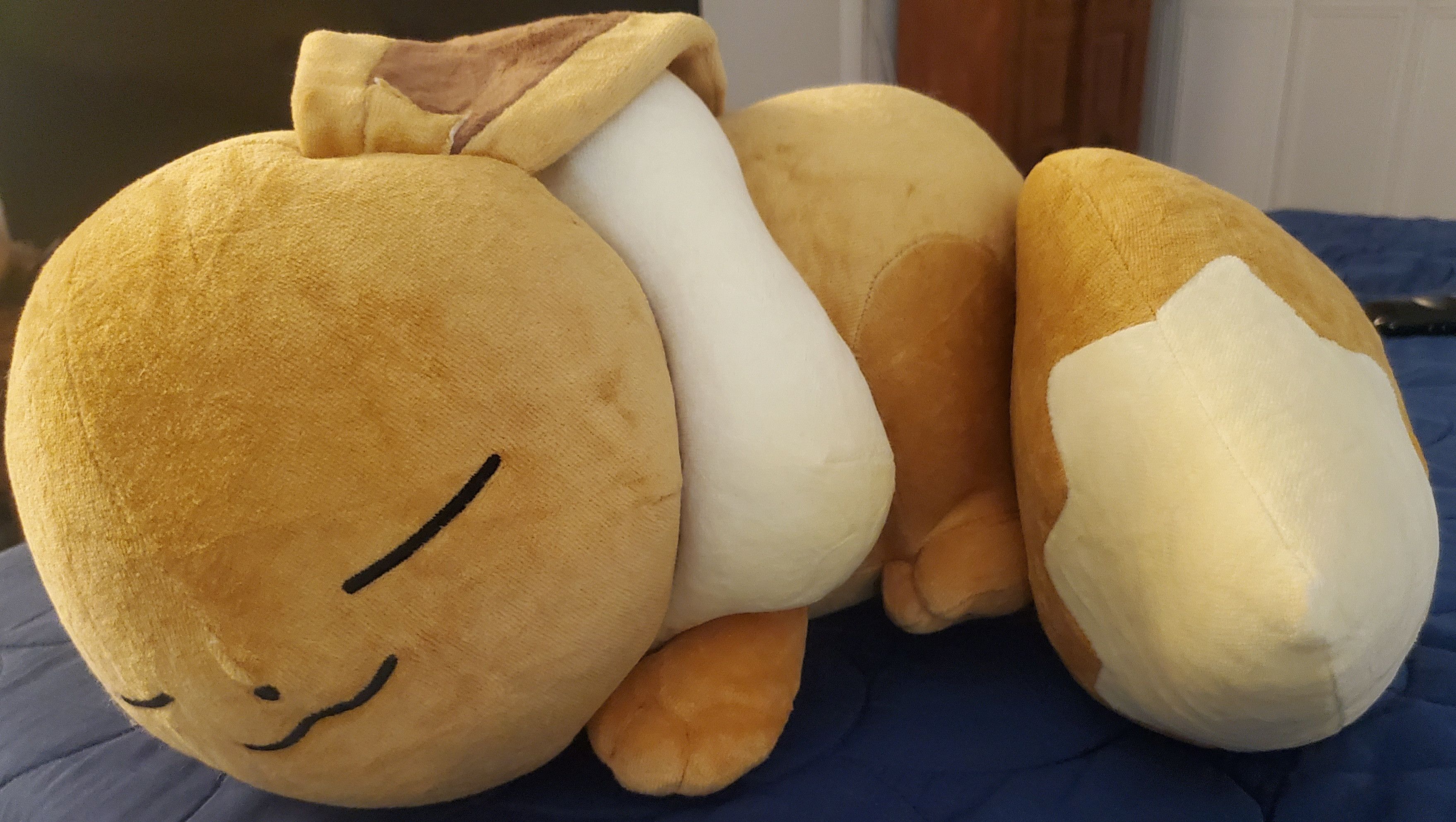 Pokemon Pokemon Center Eevee Sleeper Plush Eeveelution Authentic Size ONE SIZE - 3 Thumbnail