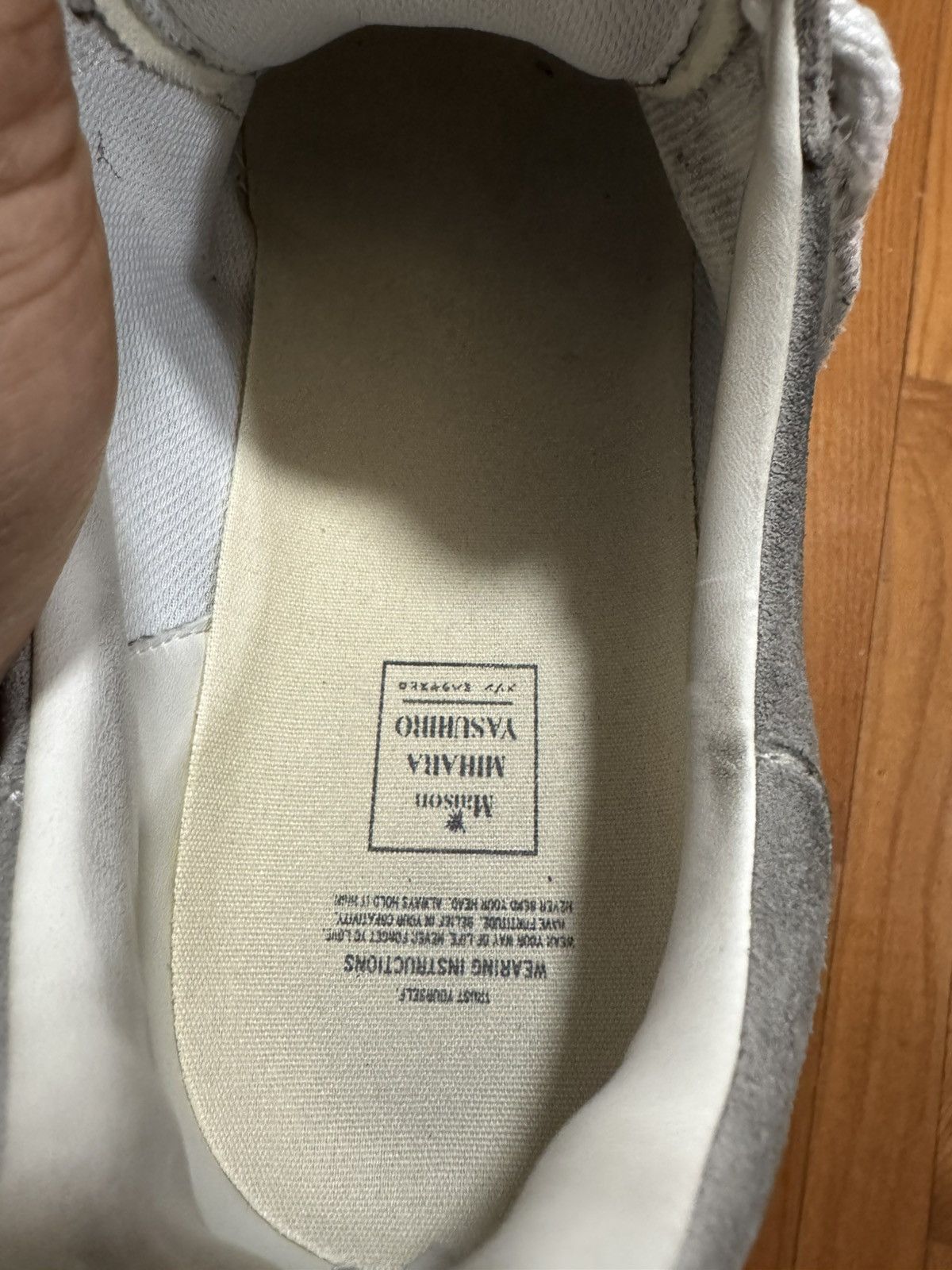 Maison MIHARA YASUHIRO Mihara Yasuhiro Herbie Low Top Canva Sneaker - Size 11 Size US 11 / EU 44 - 11 Thumbnail