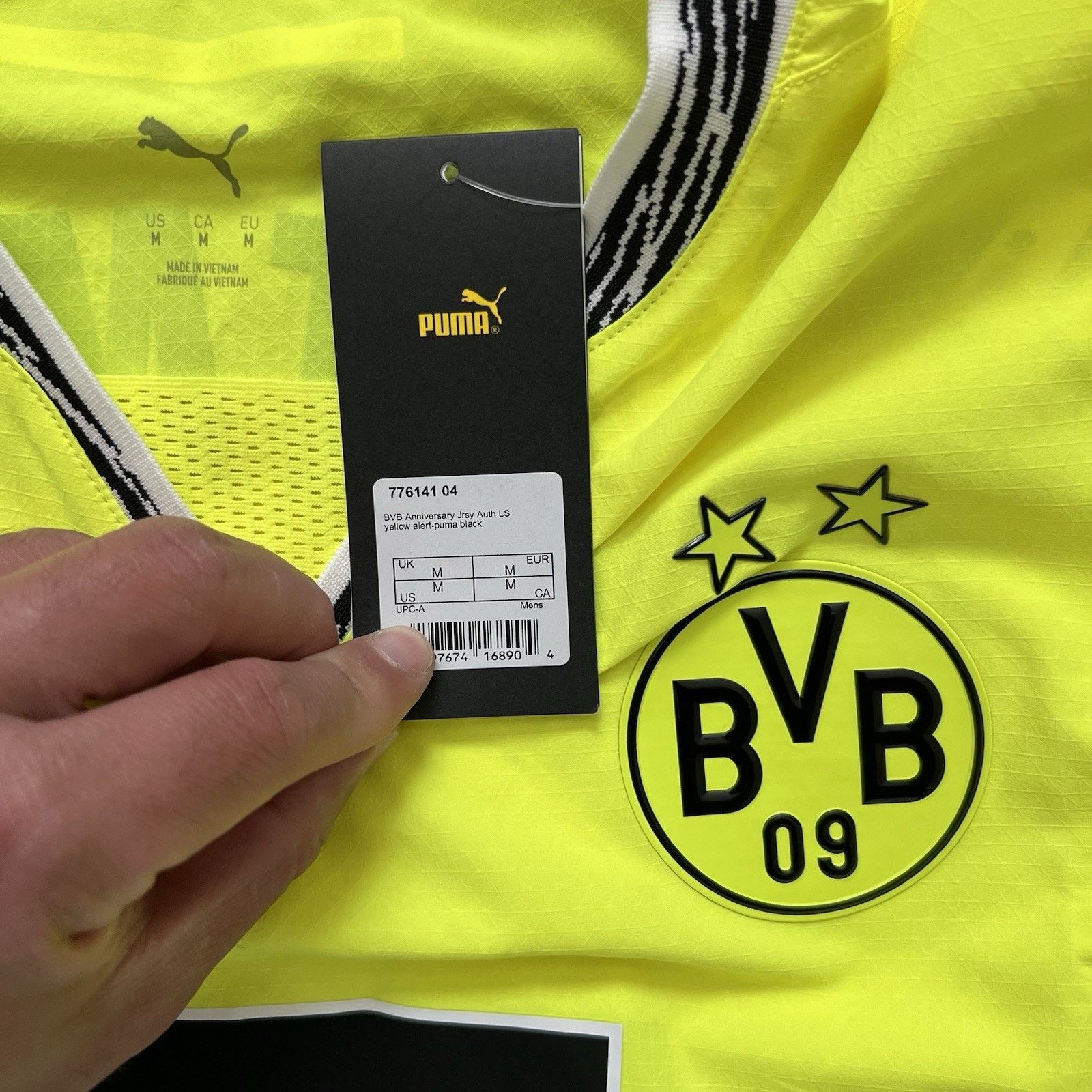 Puma Puma Borussia Dortmund BVB Anniversary Long Sleeve Medium Size US M / EU 48-50 / 2 - 8 Thumbnail