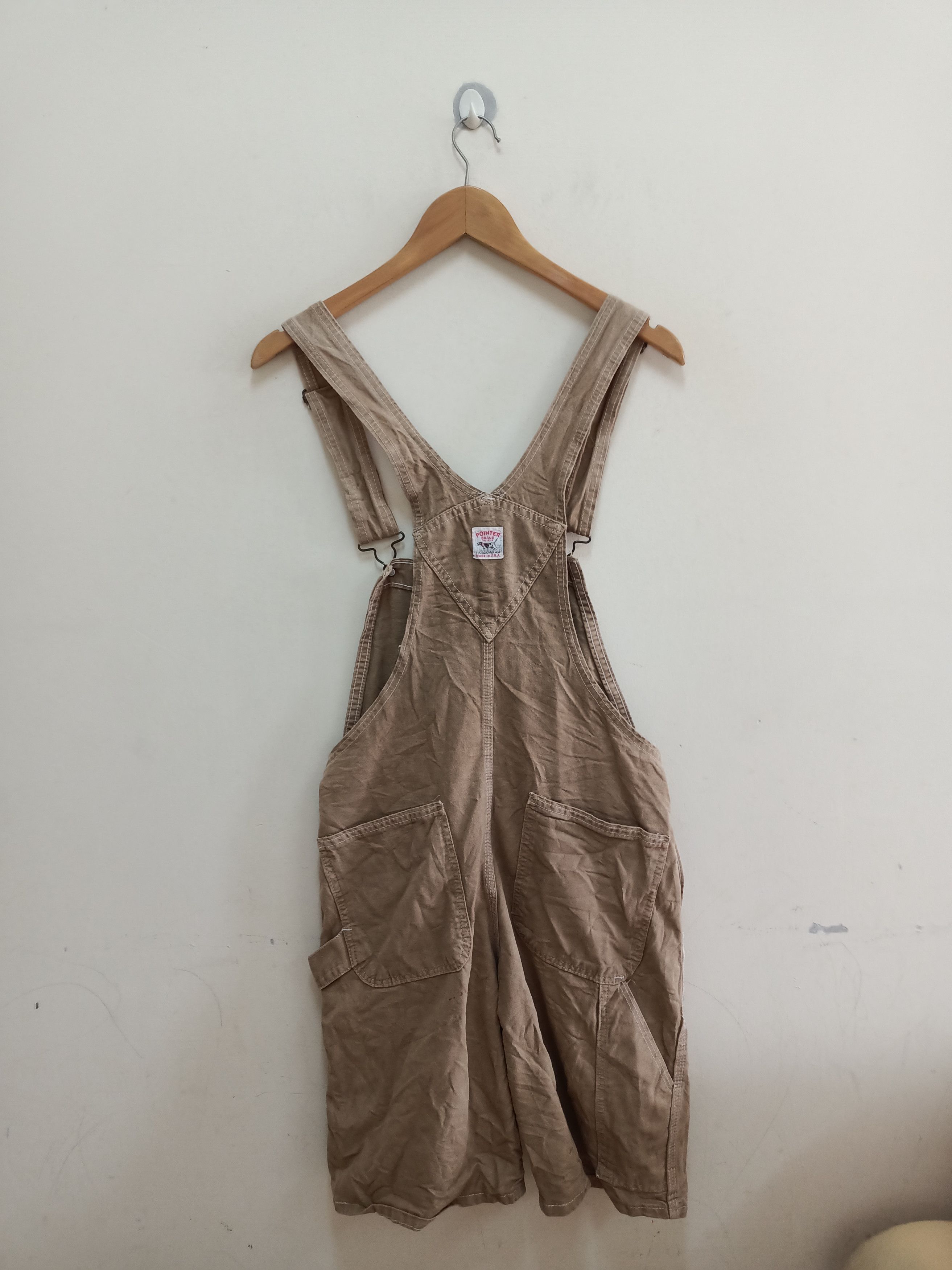 Pointer Vintage Pointer short overall Made in Usa Size US 30 / EU 46 - 2 Thumbnail