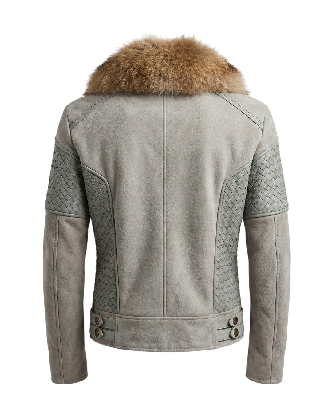 Roberto Cavalli ARCHIVE LEATHER BIKER JACKET Size US M / EU 48-50 / 2 - 2 Thumbnail