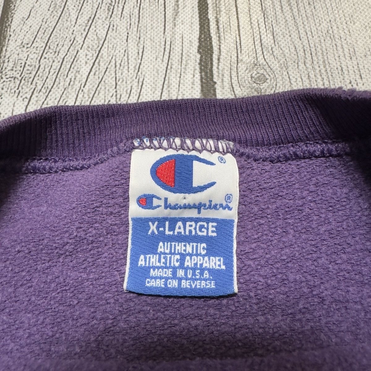 Champion × Vintage Vintage Champion sweatshirt Size US XL / EU 56 / 4 - 4 Thumbnail